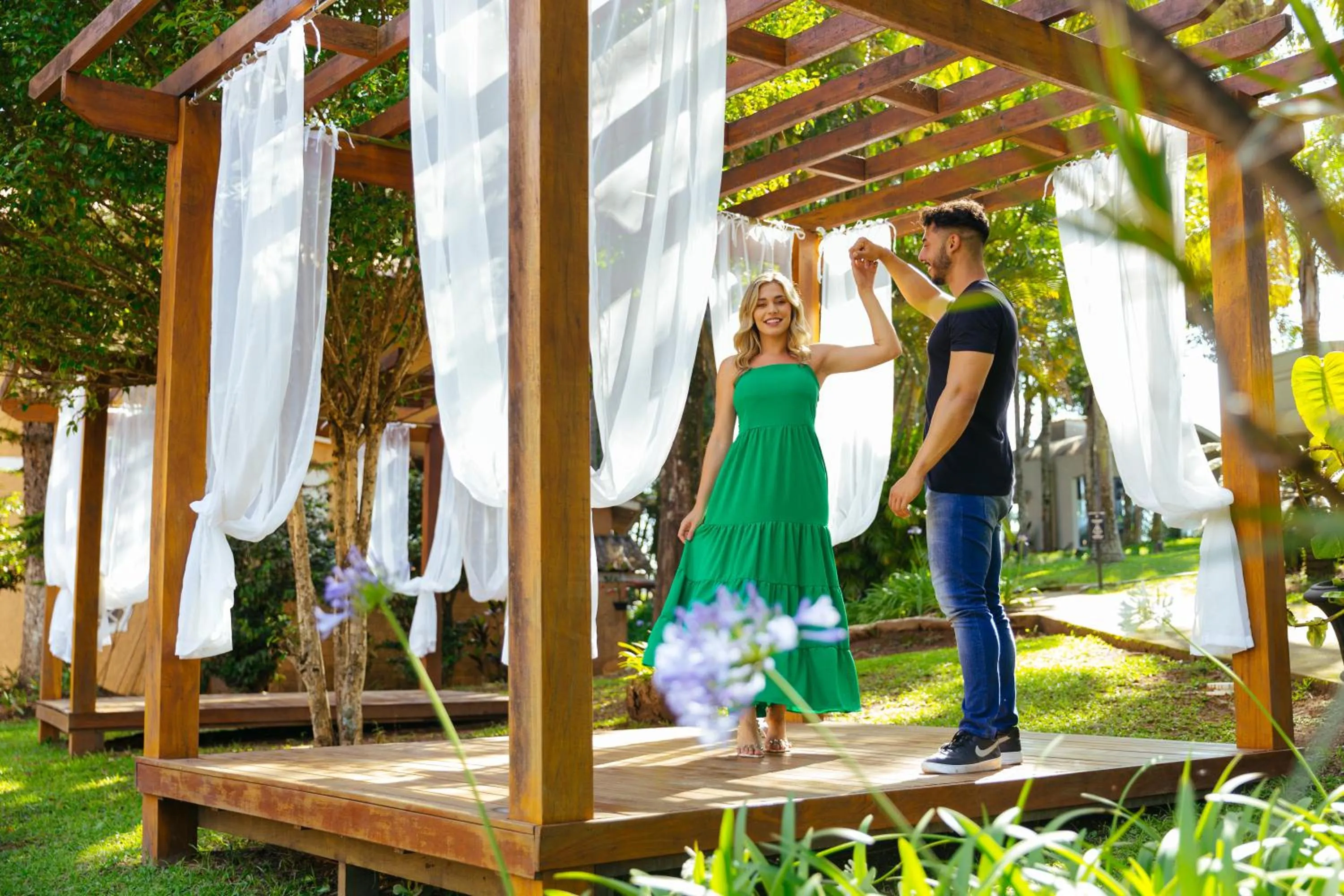 Garden in Grand Resort Serra Negra