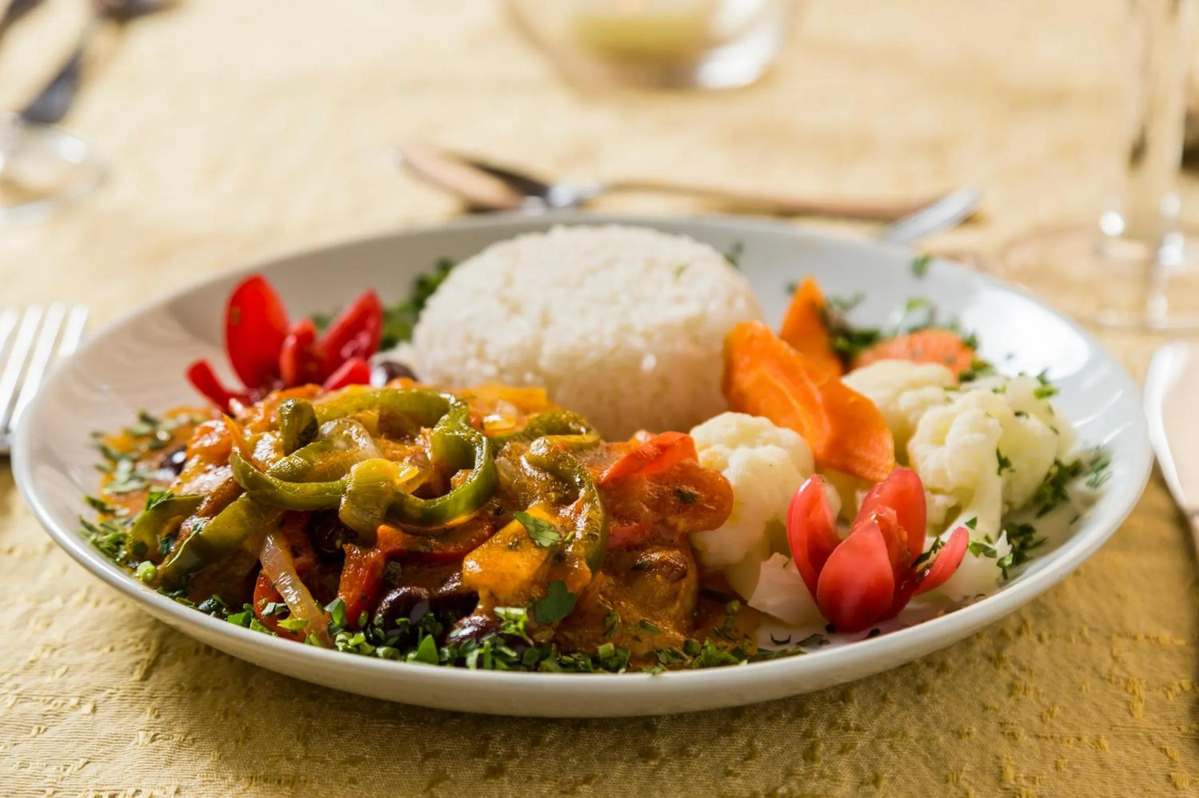 Food close-up in Grand Resort Serra Negra