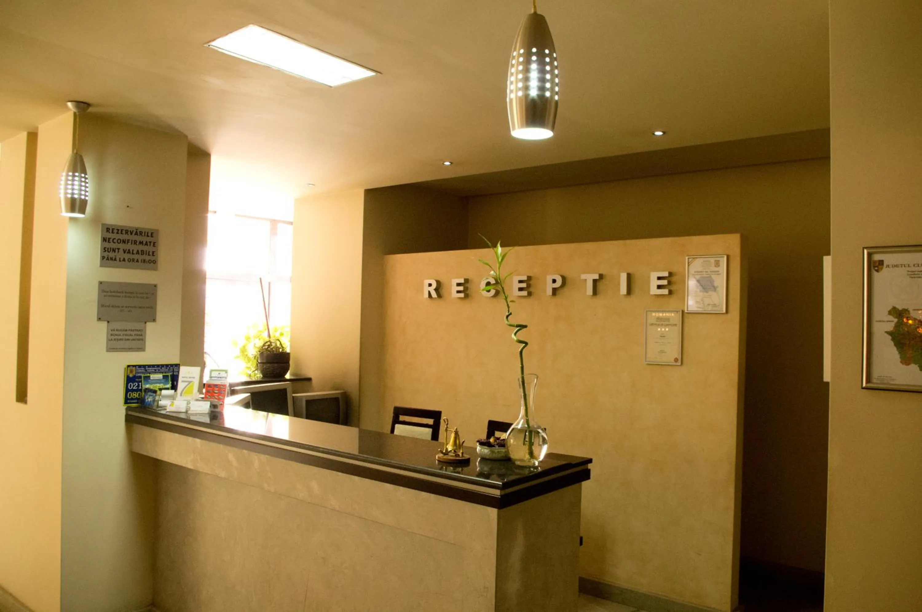 Lobby or reception in Hotel Seven