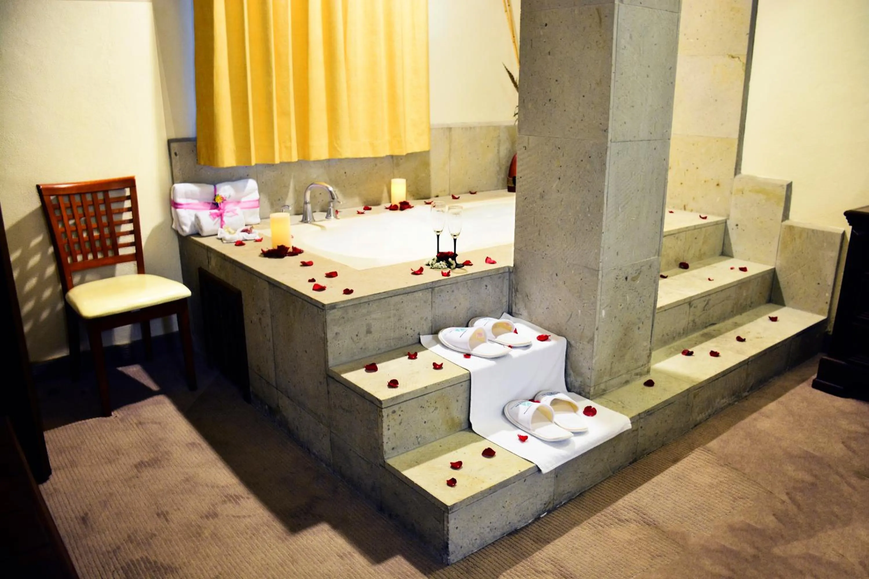 Hot Tub in Hotel San Carlos Tequisquiapan