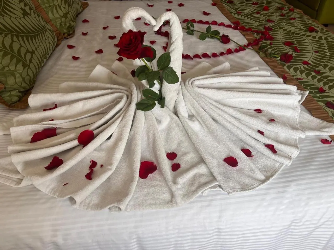 Bed in Hotel San Carlos Tequisquiapan