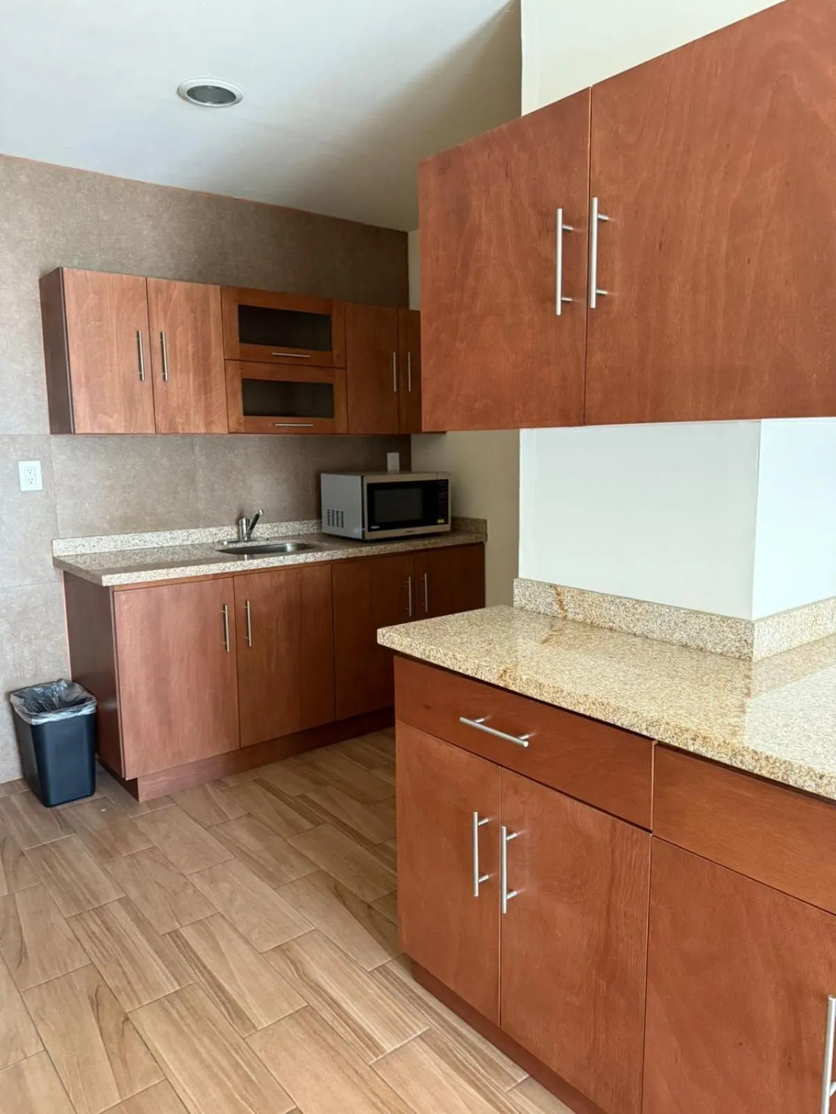 Kitchen or kitchenette in Hotel San Carlos Tequisquiapan