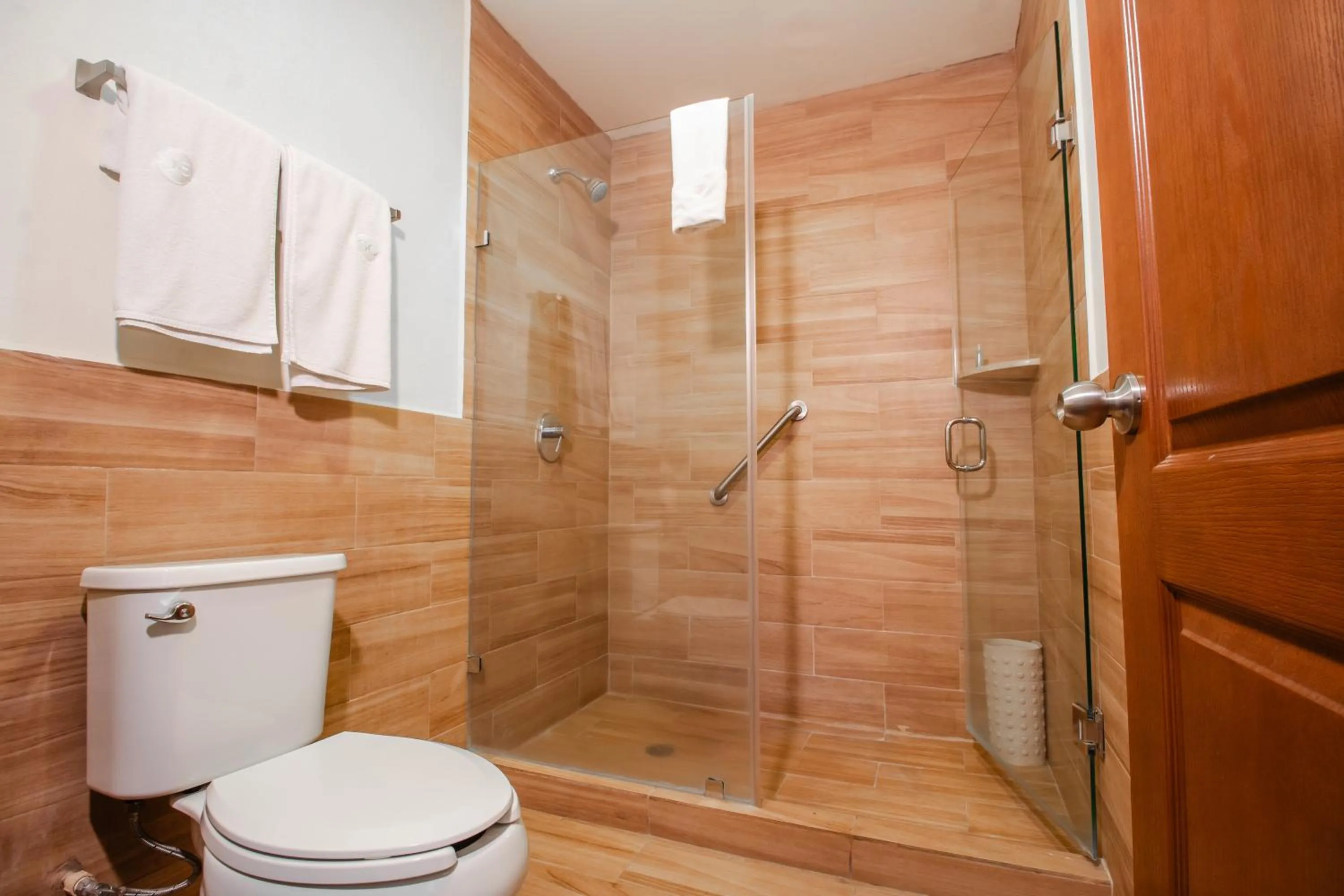 Shower in Hotel San Carlos Tequisquiapan