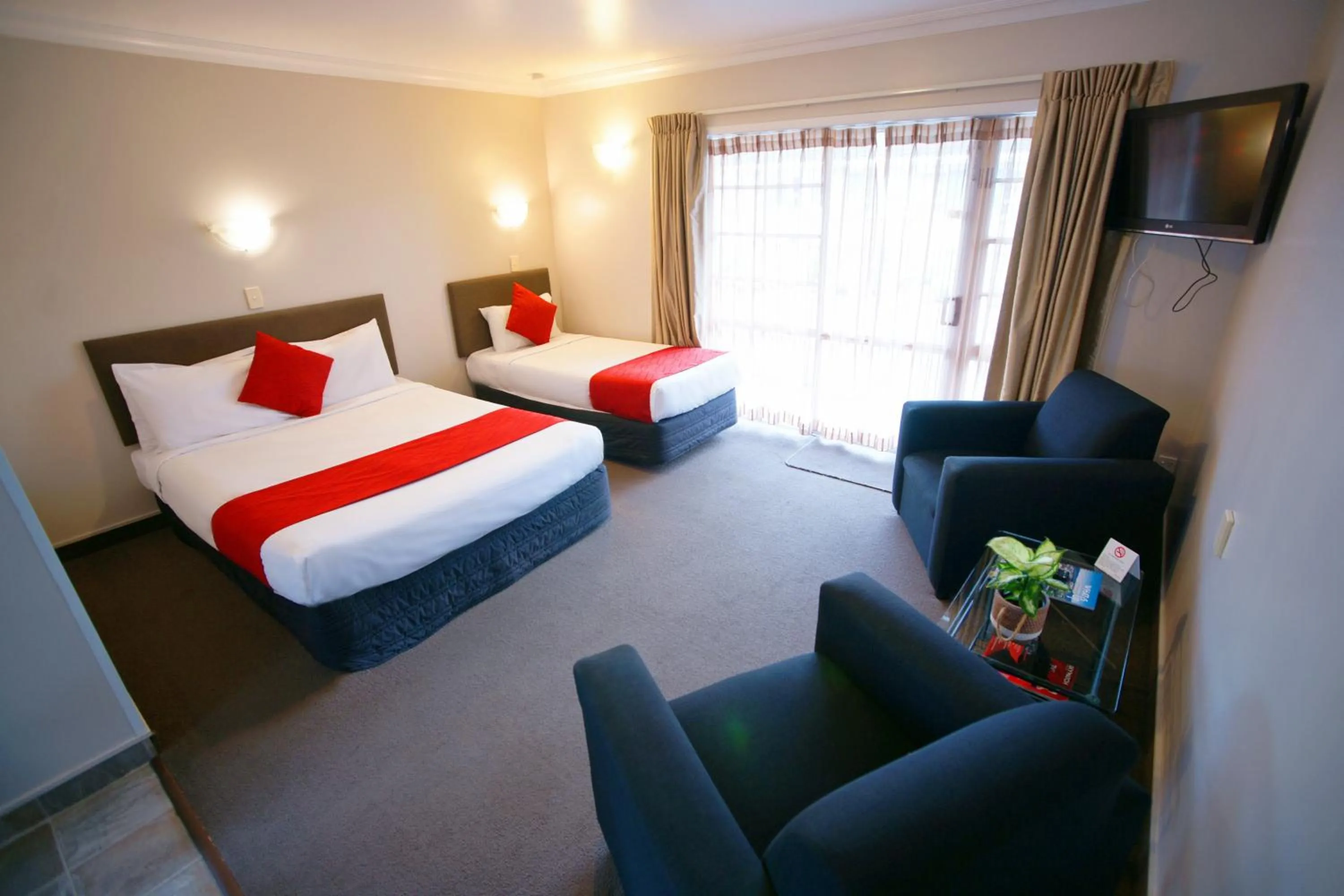 Bed in Barclay Motel