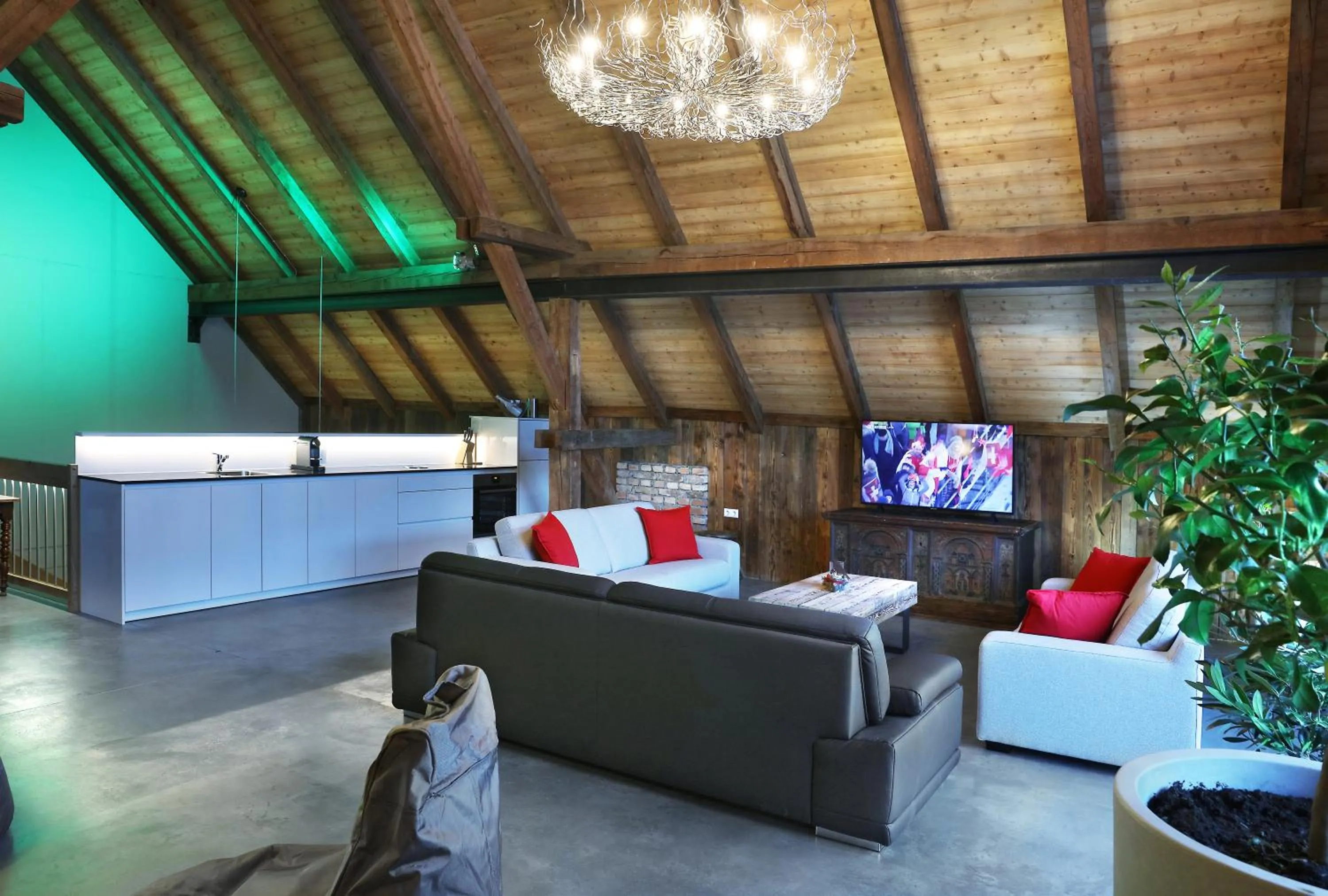 Living room in Landschützer's Country Suites