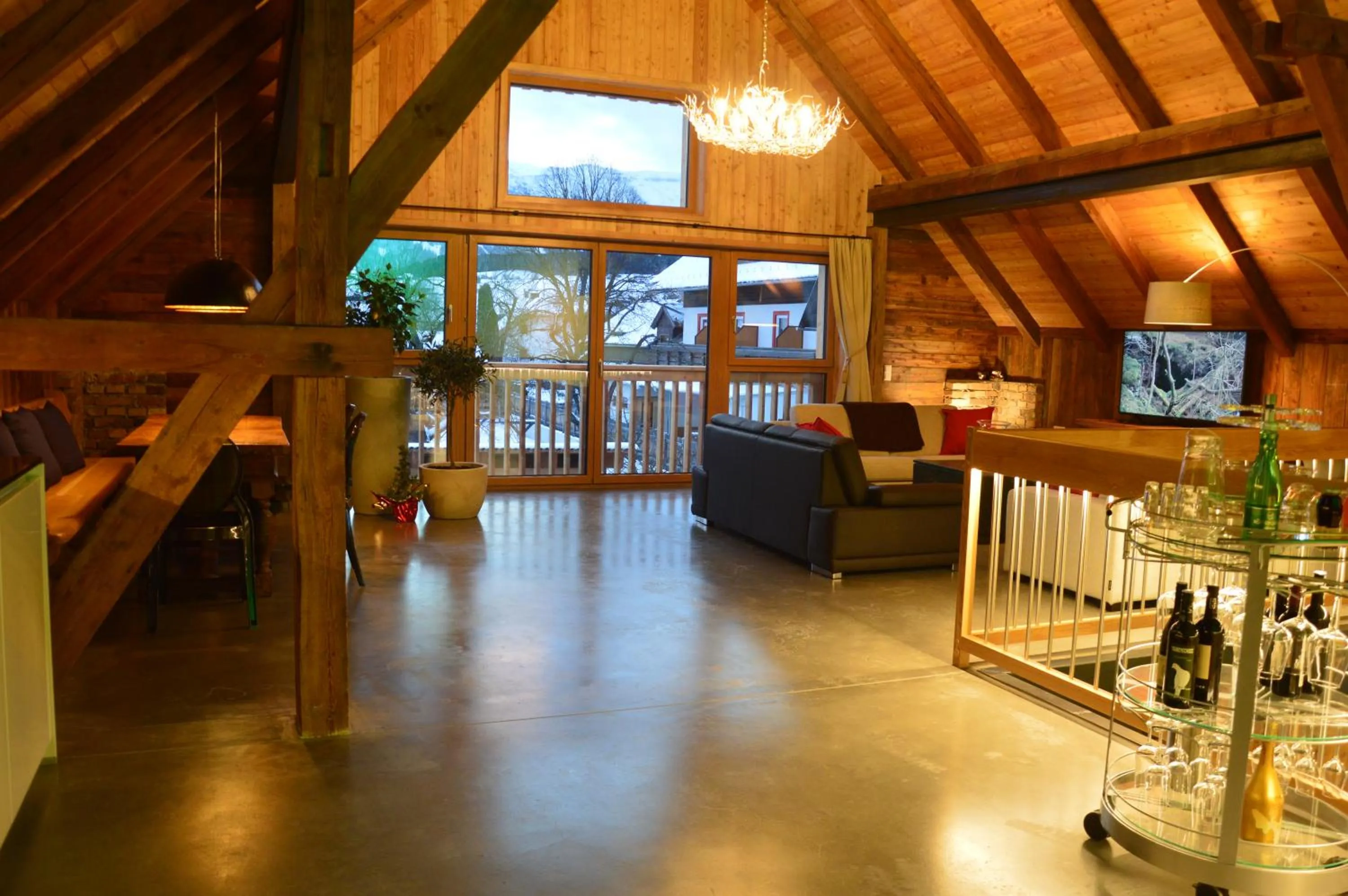 Living room in Landschützer's Country Suites