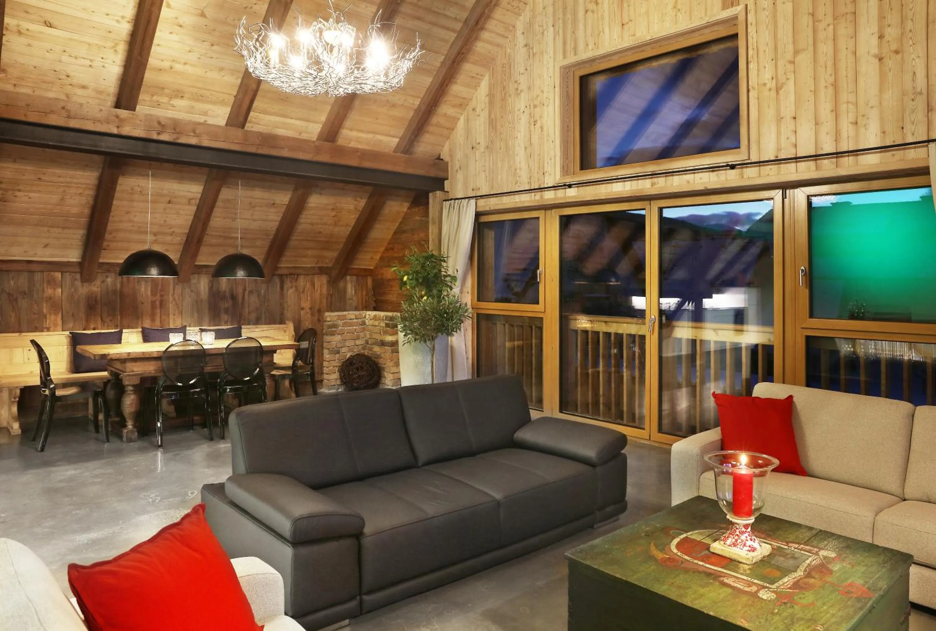 Living room in Landschützer's Country Suites