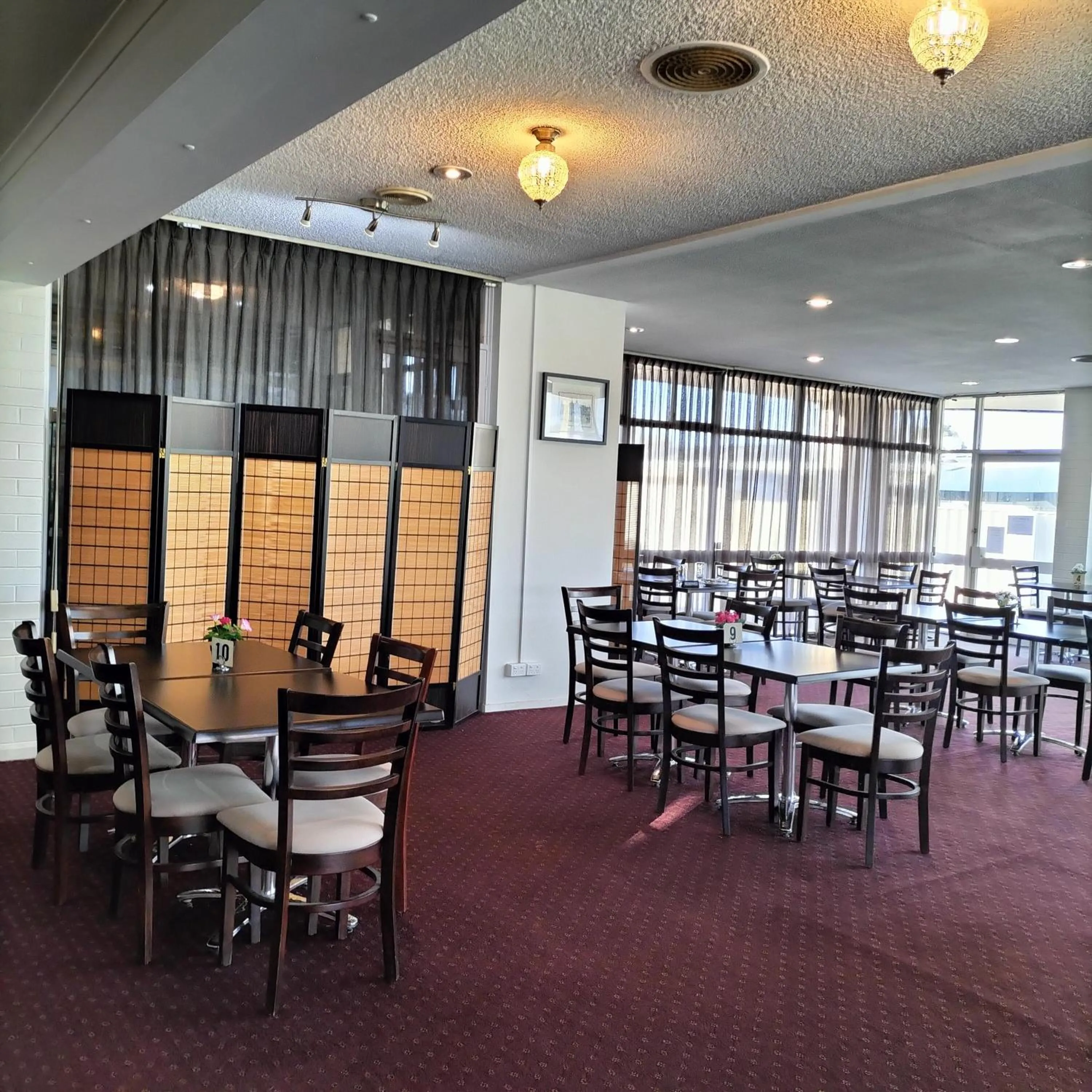 Restaurant/places to eat in Wangaratta Motor Inn