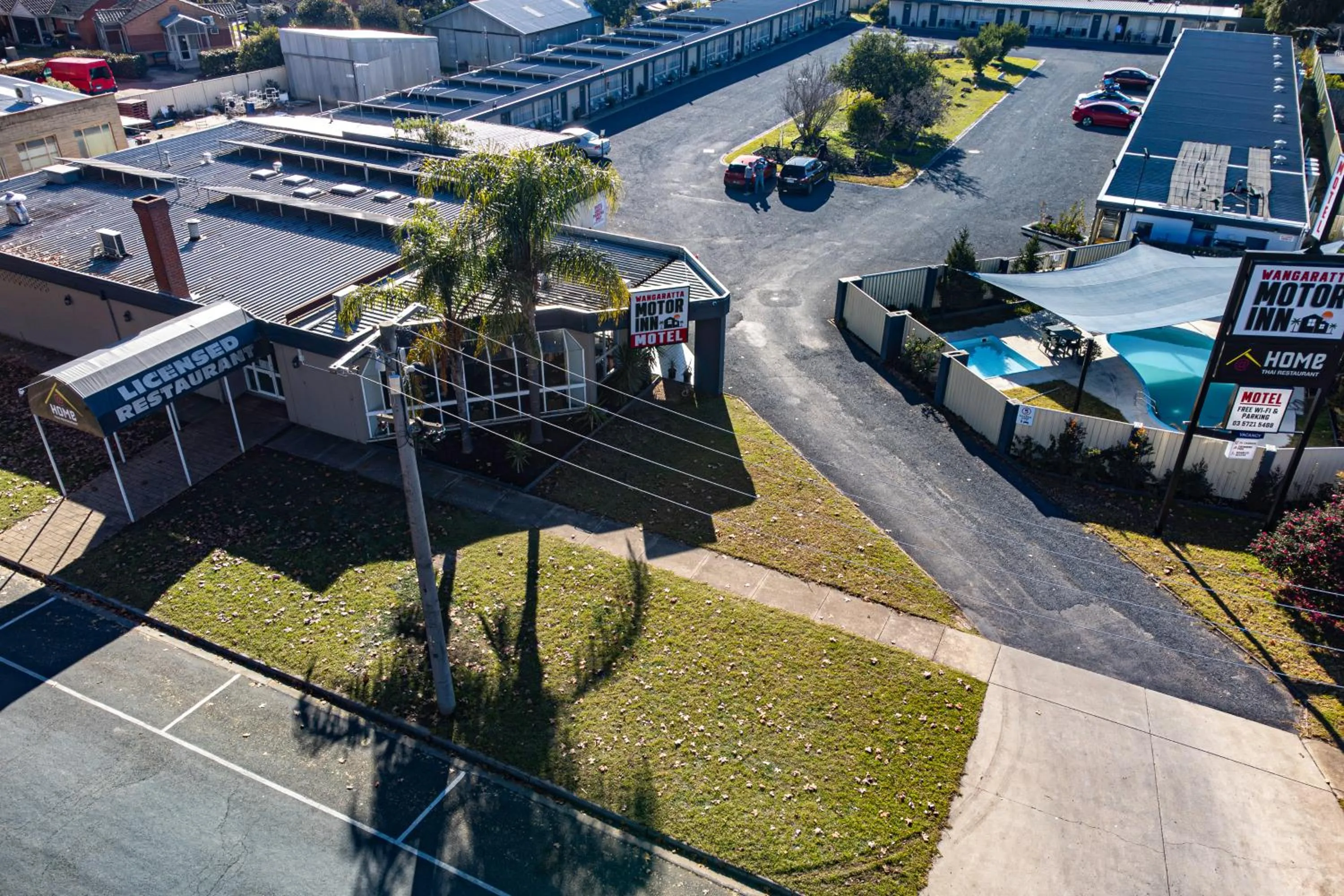 Property building in Wangaratta Motor Inn