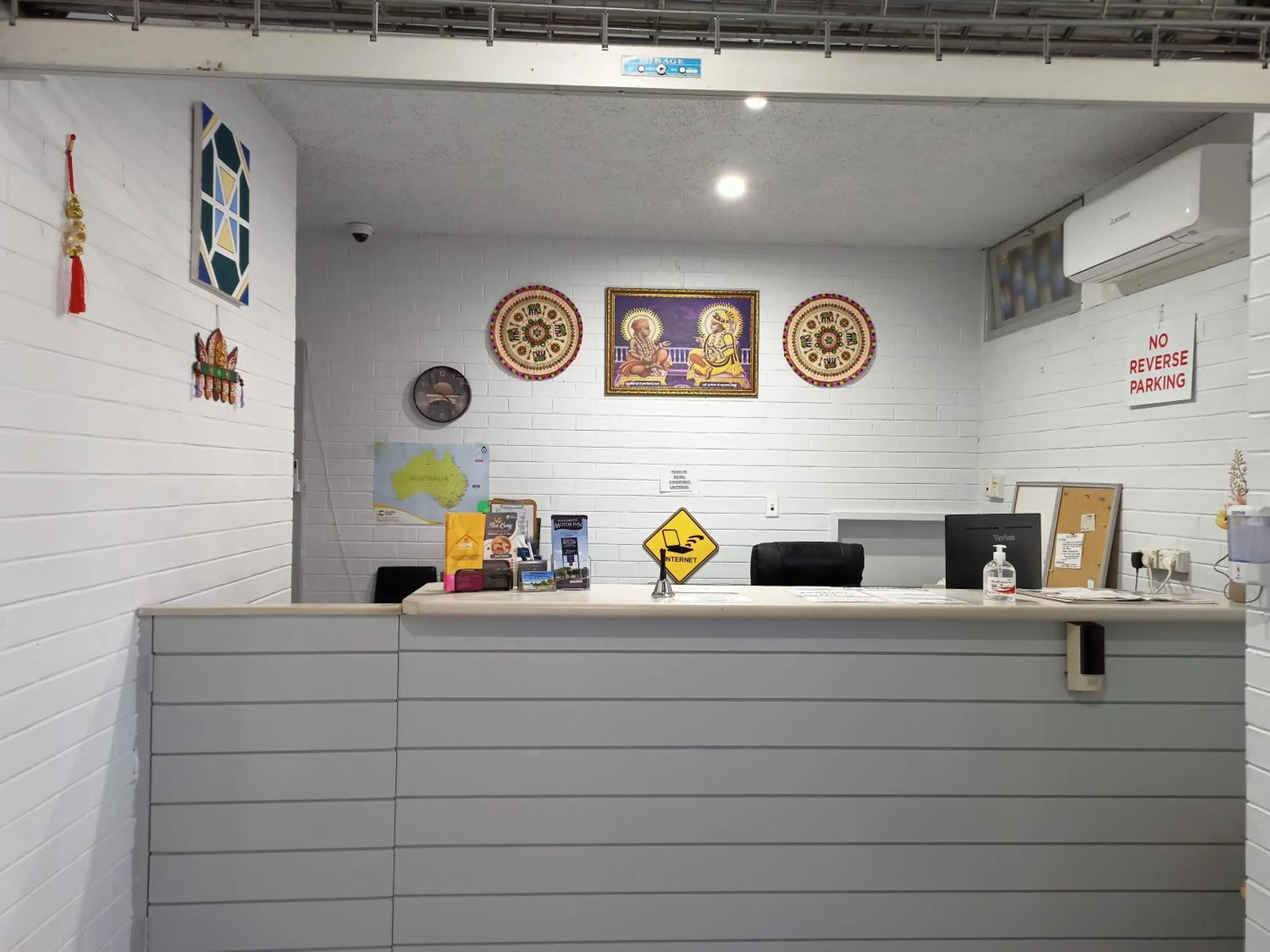 Lobby or reception in Wangaratta Motor Inn