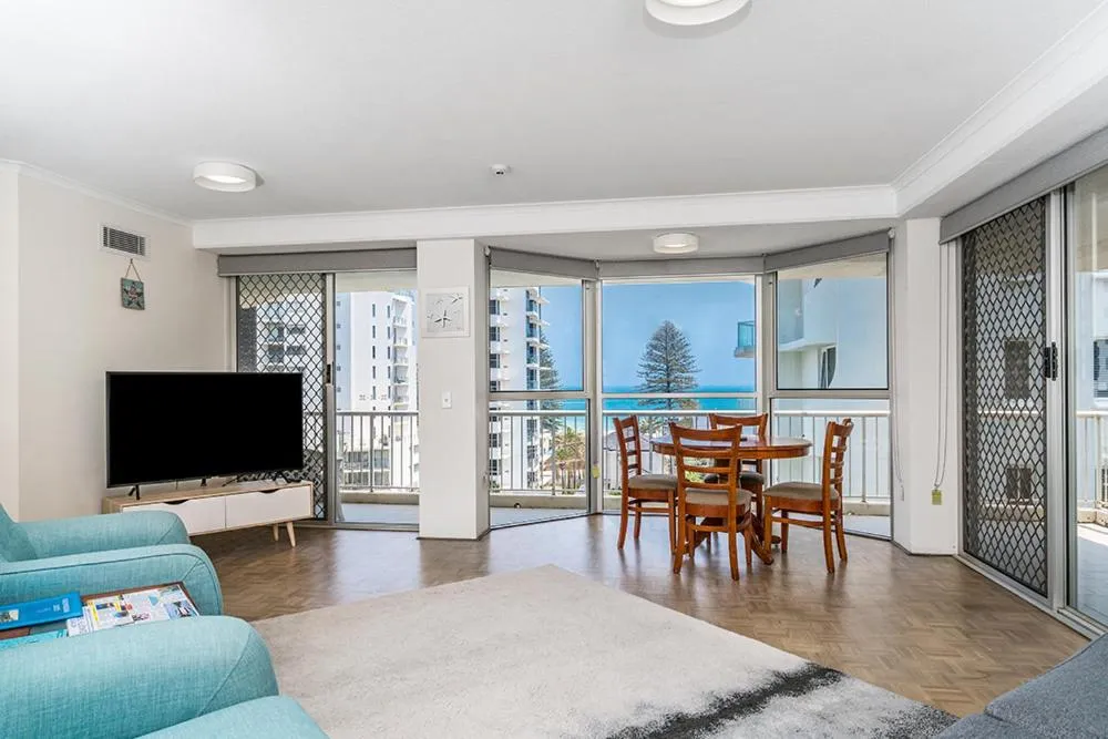 Living room in Rainbow Bay Resort Holiday Apartments