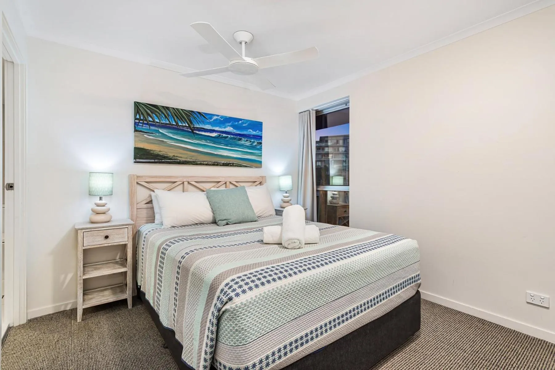 Bedroom, Bed in Rainbow Bay Resort Holiday Apartments