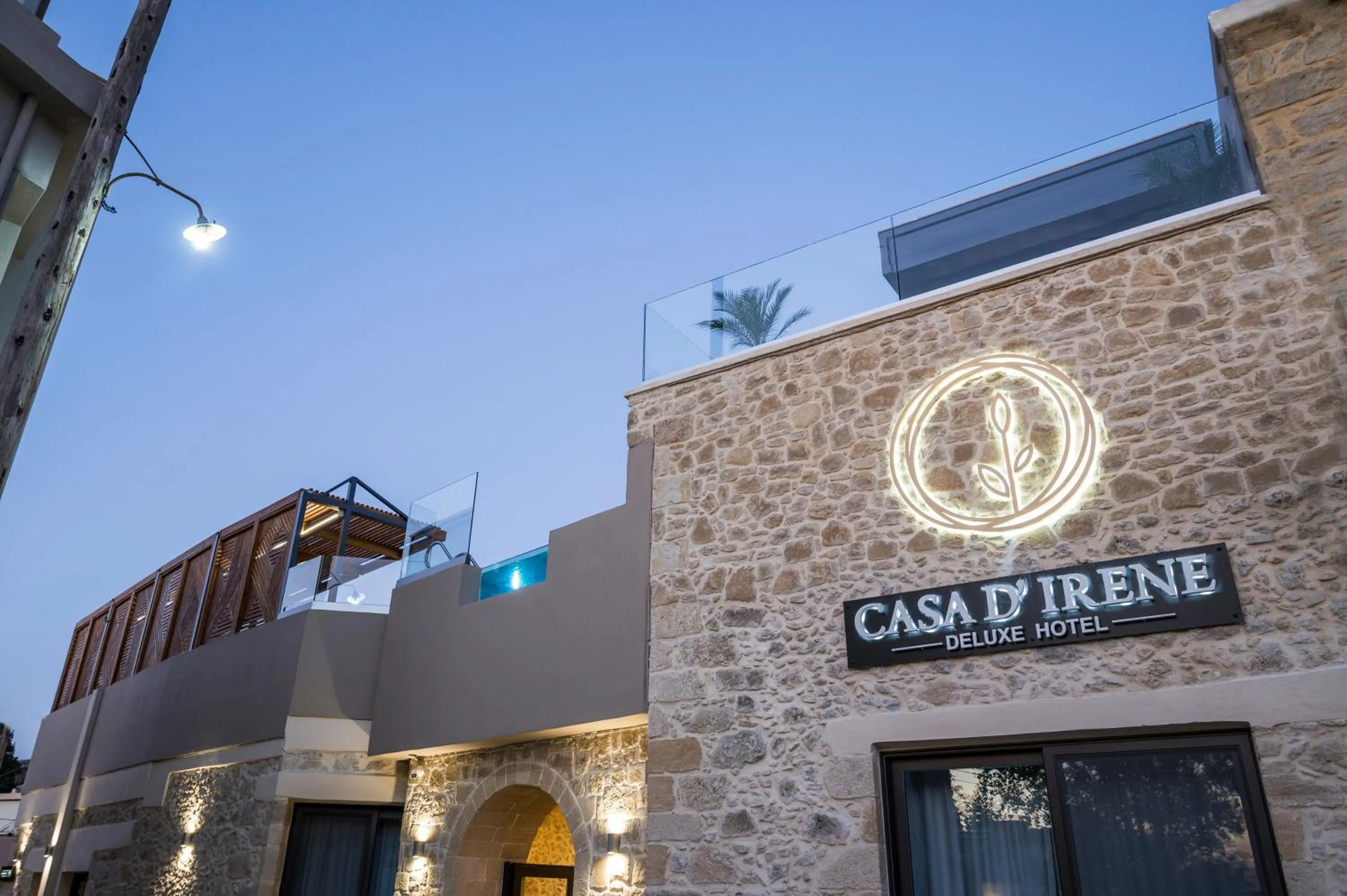 Facade/entrance in Casa D'Irene Deluxe Hotel