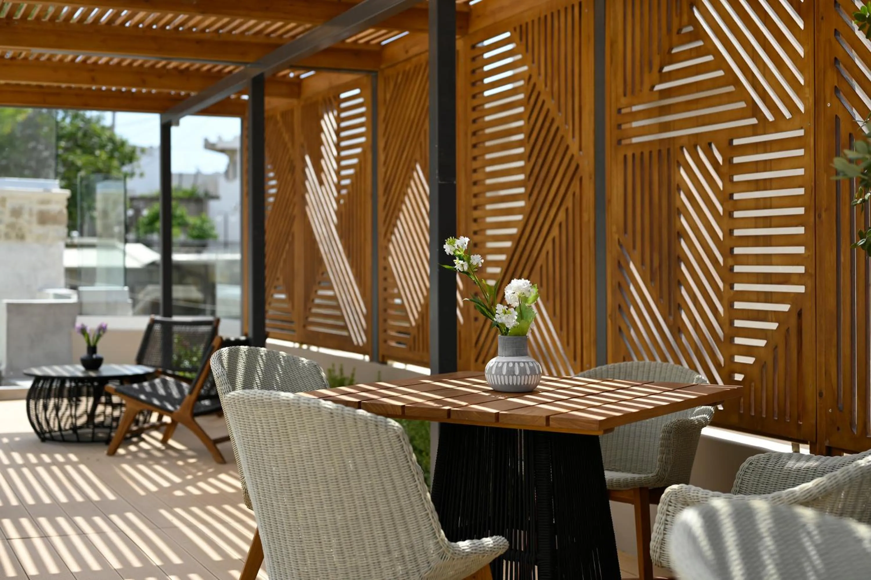 Lounge or bar in Casa D'Irene Deluxe Hotel