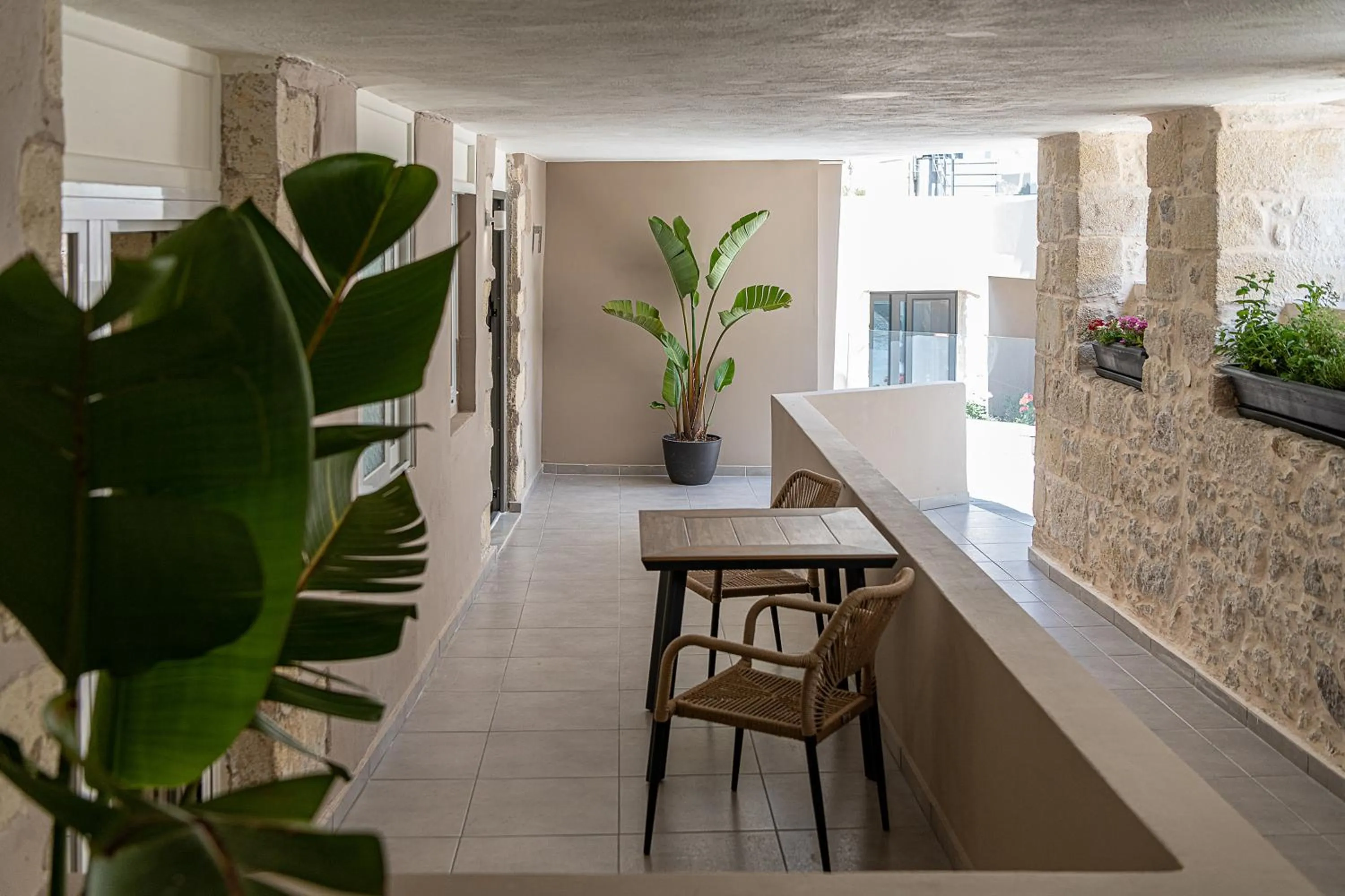 Seating area in Casa D'Irene Deluxe Hotel