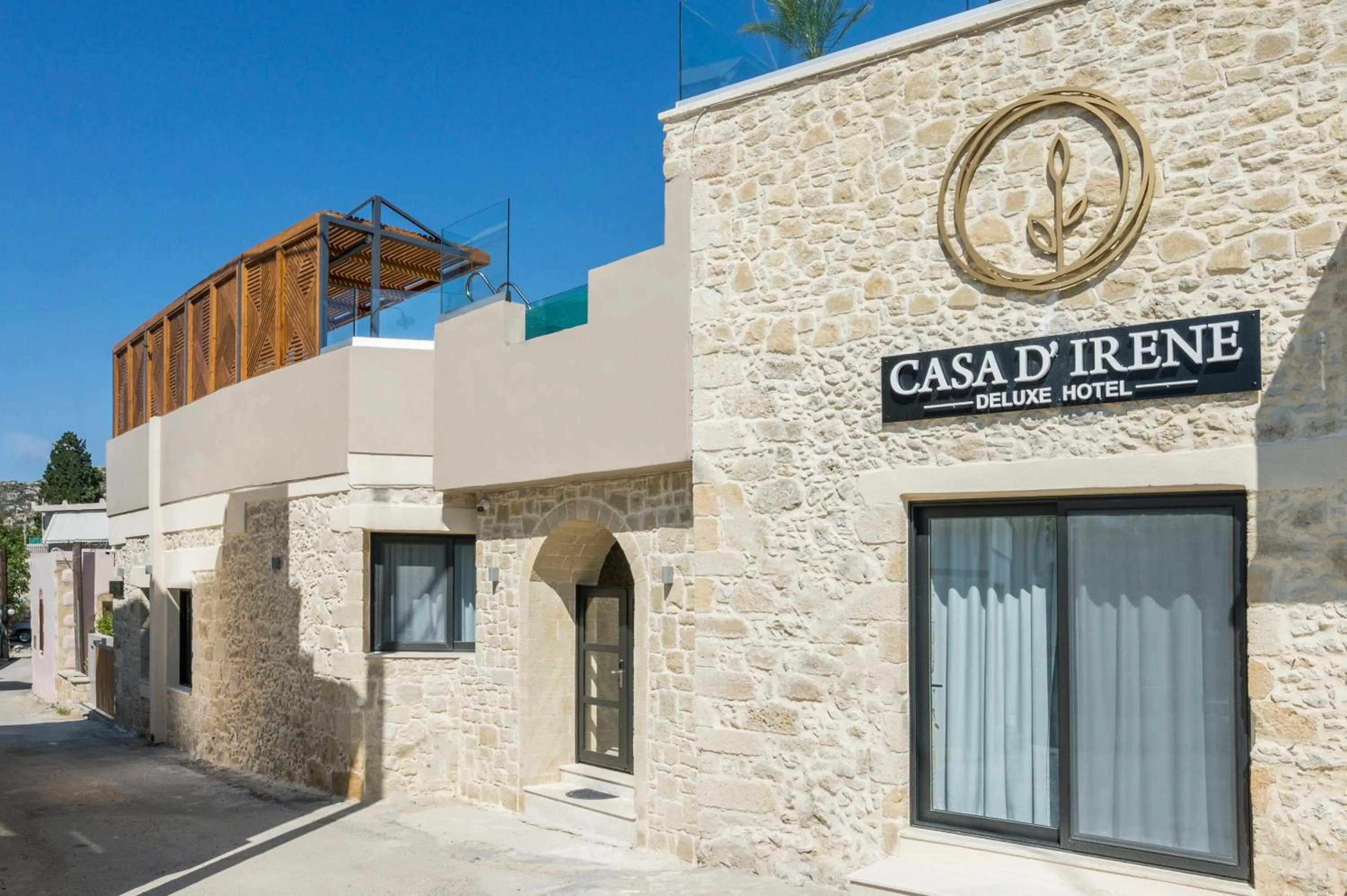 Facade/entrance in Casa D'Irene Deluxe Hotel