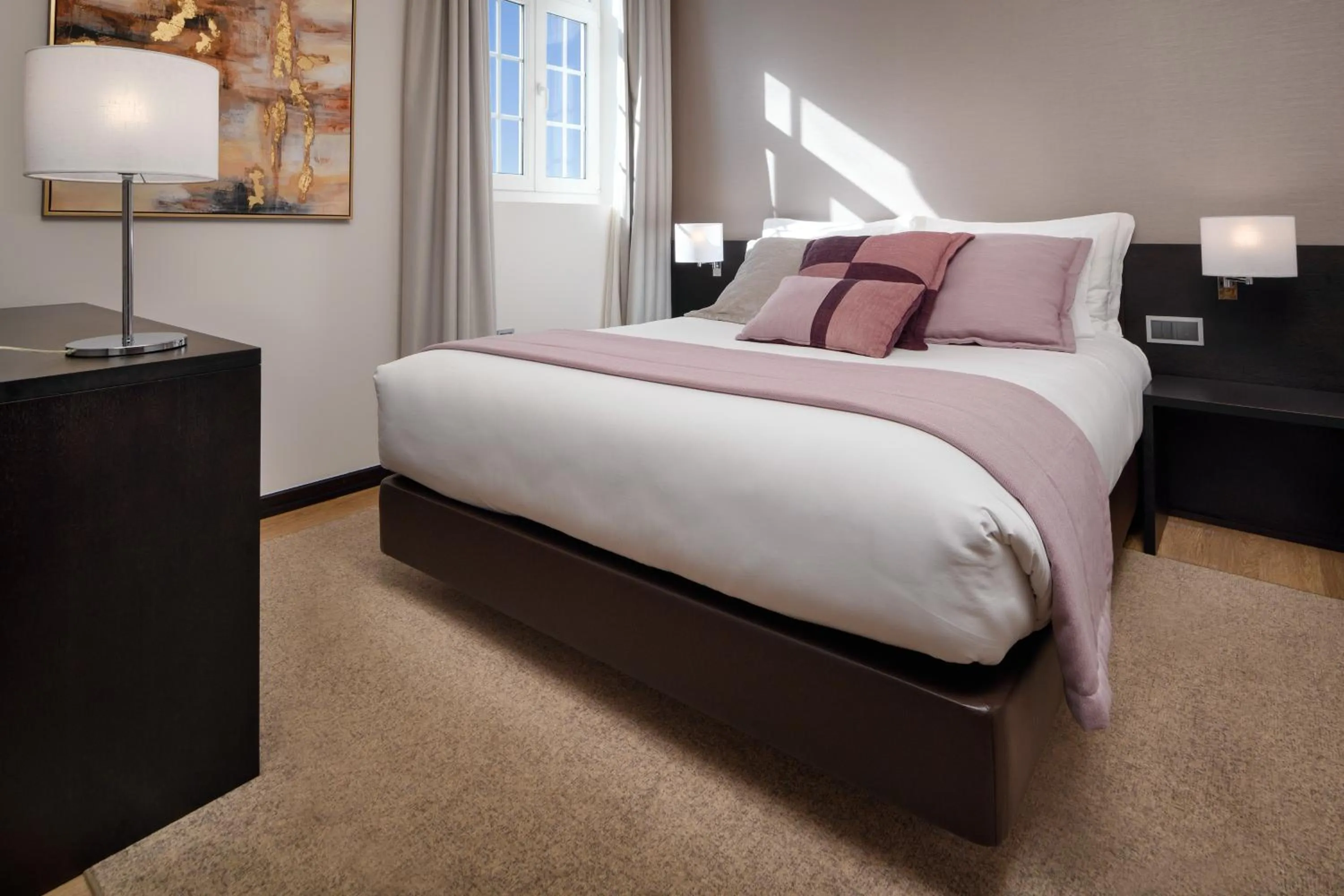 Bed in TURIM Aveiro Palace Hotel