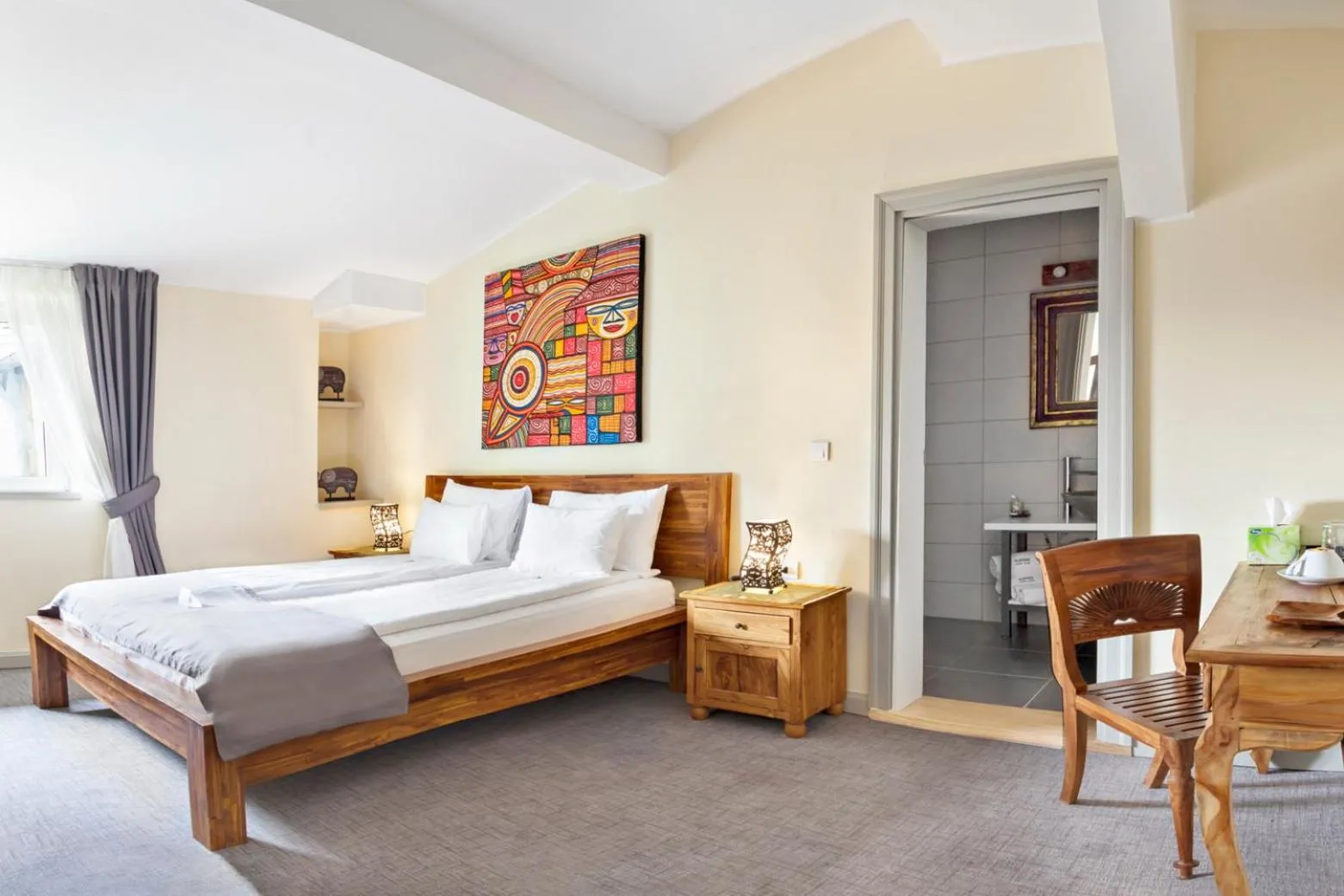 Photo of the whole room, Bed in SuperB Luxury Suites