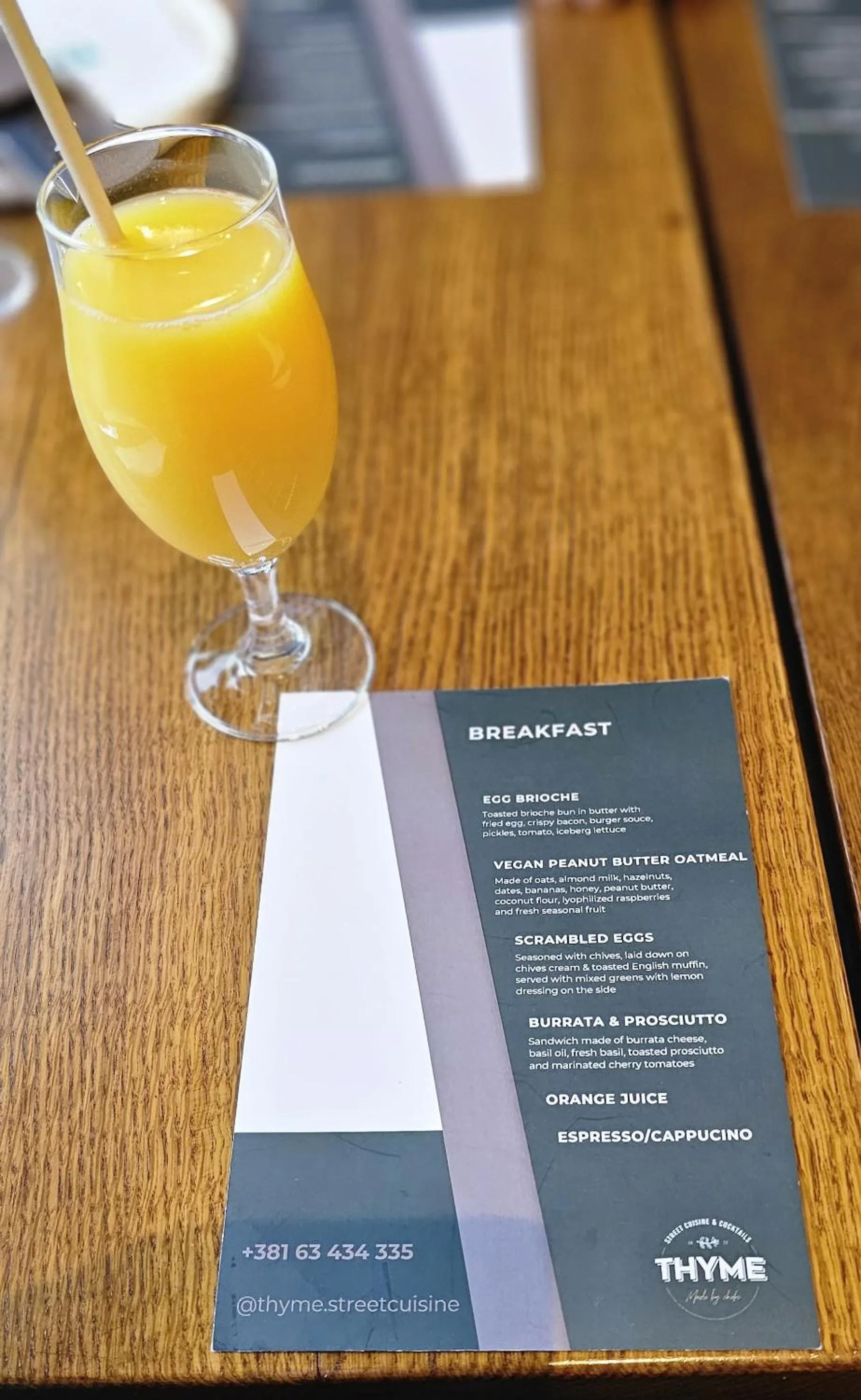 Food and drinks in SuperB Luxury Suites