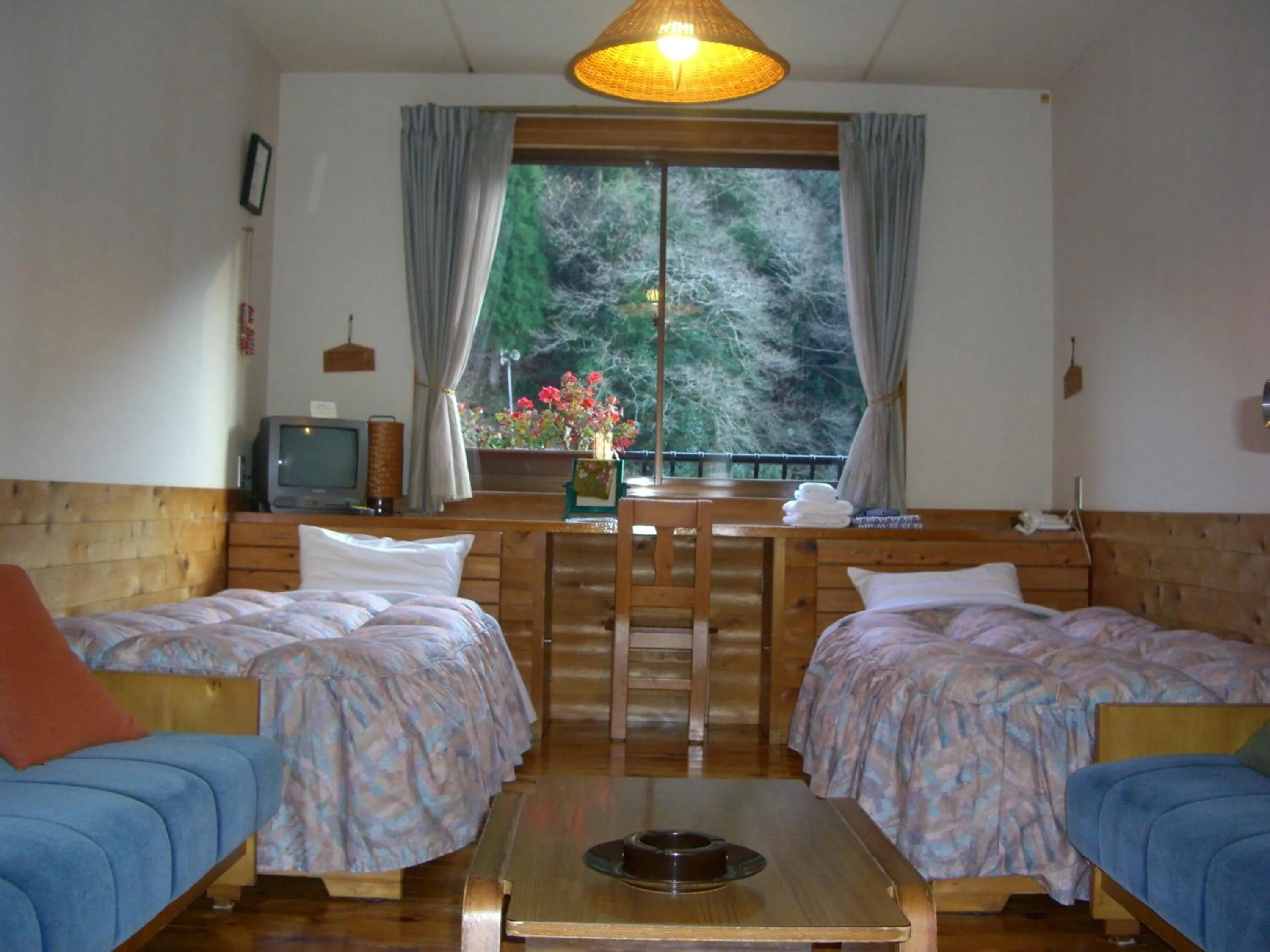 Photo of the whole room, Bed in Ashita no Mori