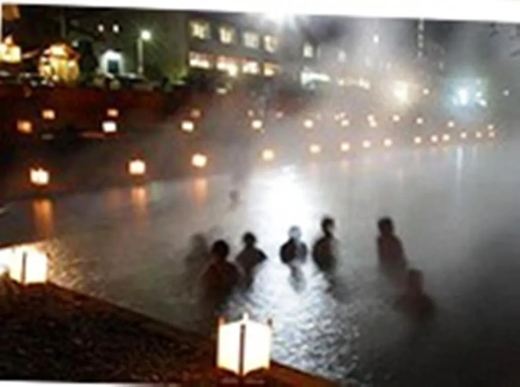 Hot Spring Bath in Ashita no Mori