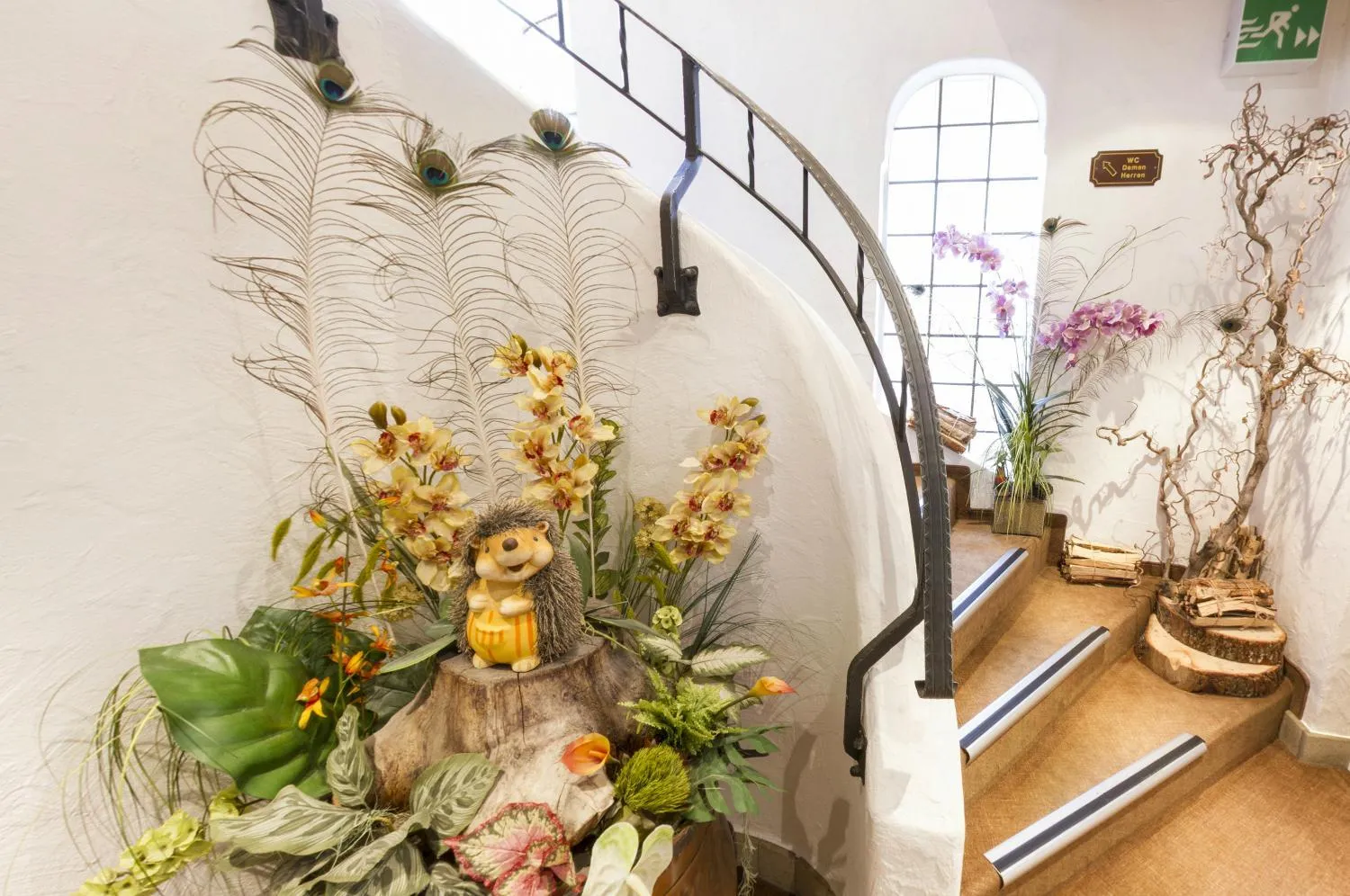 Patio in Gasthaus Post