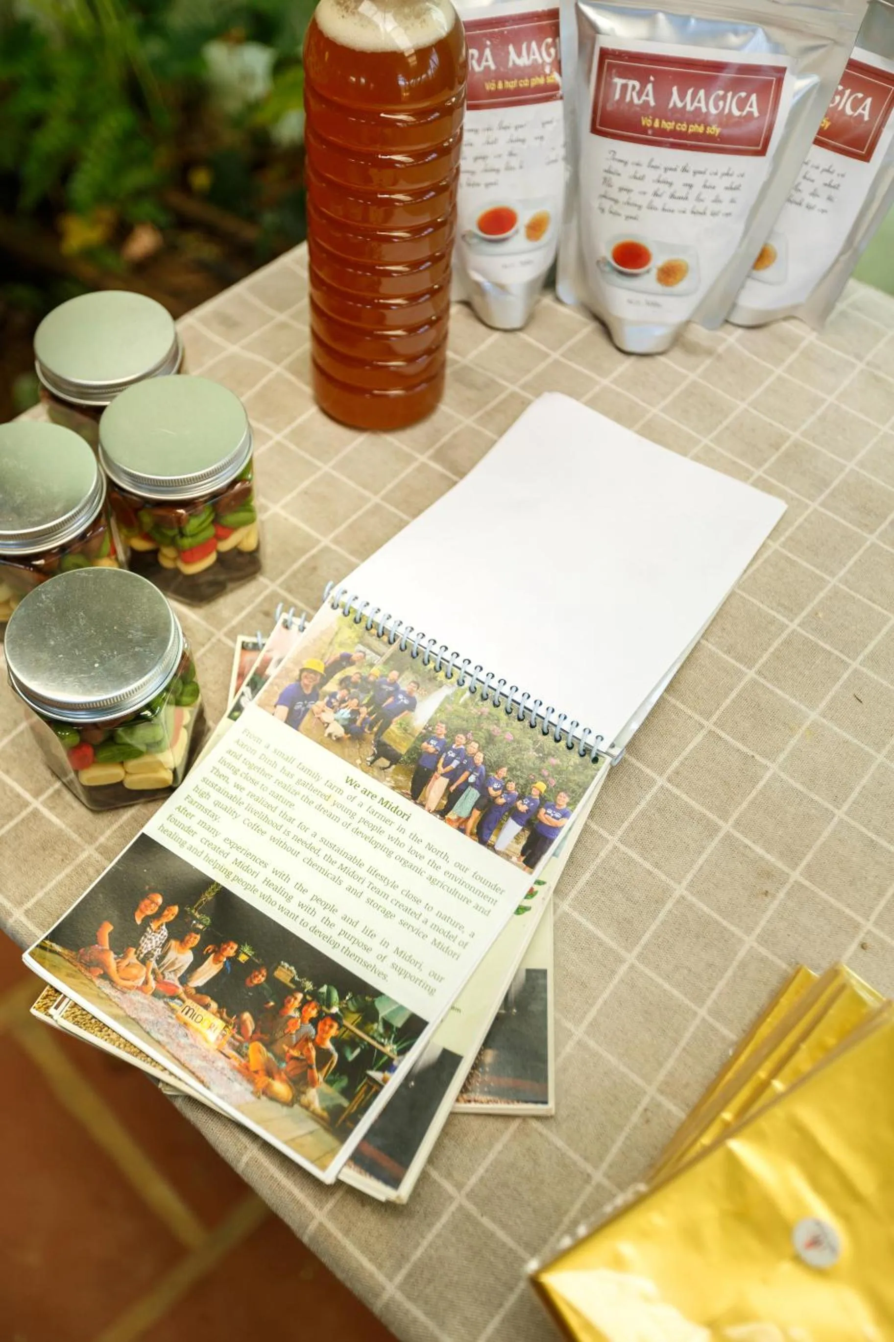 Food and drinks in Midori Heritage Coffee Farm