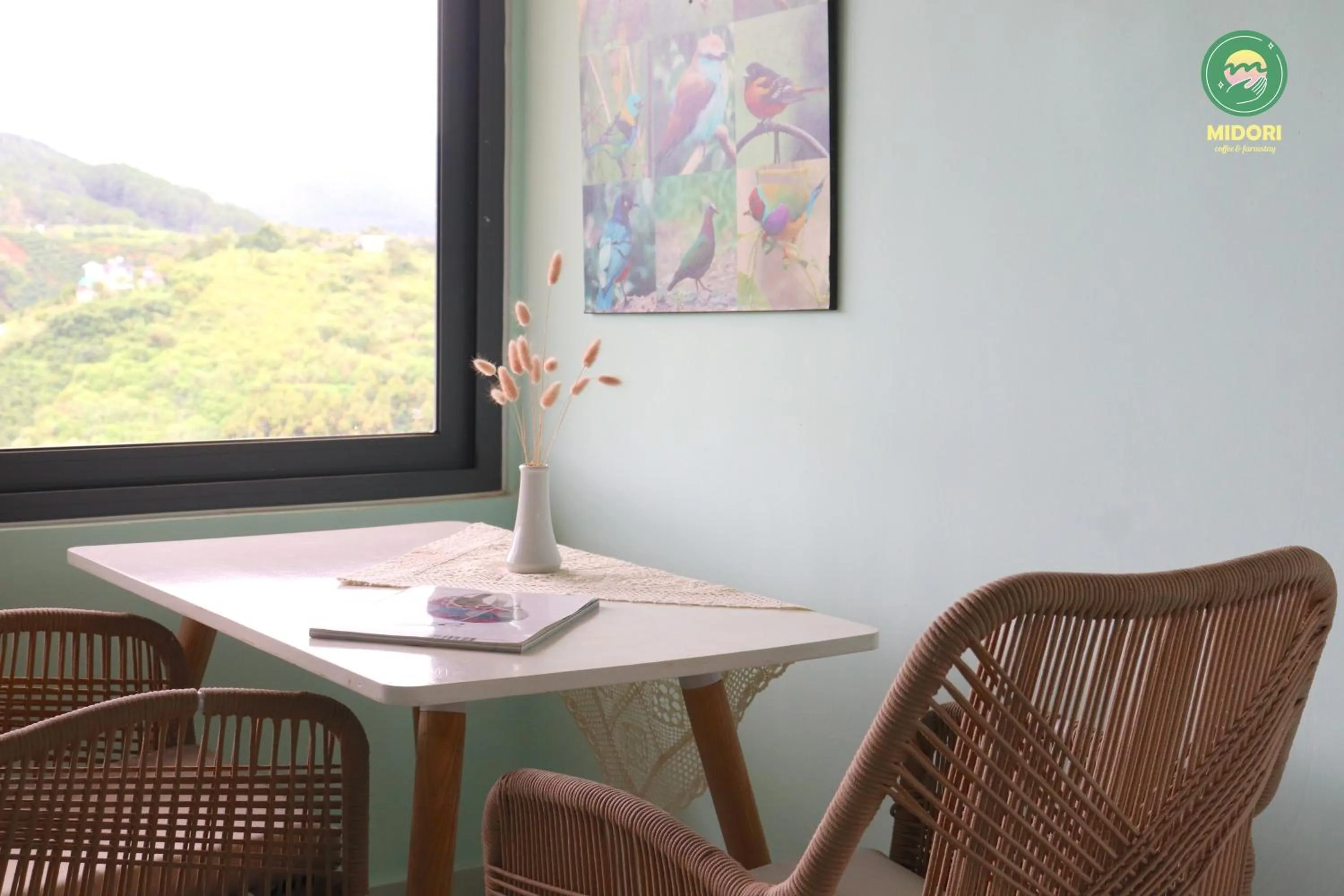 Living room in Midori Heritage Coffee Farm