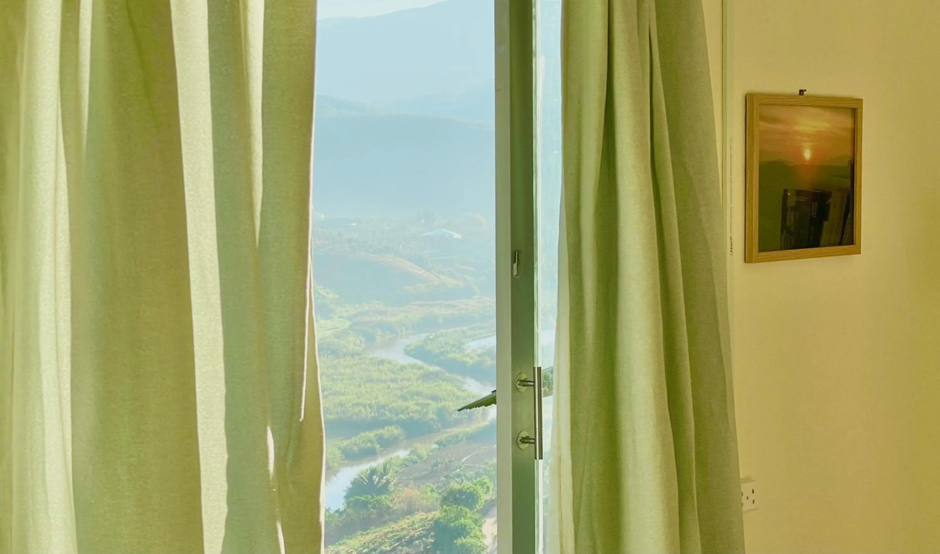 Natural landscape in Midori Heritage Coffee Farm