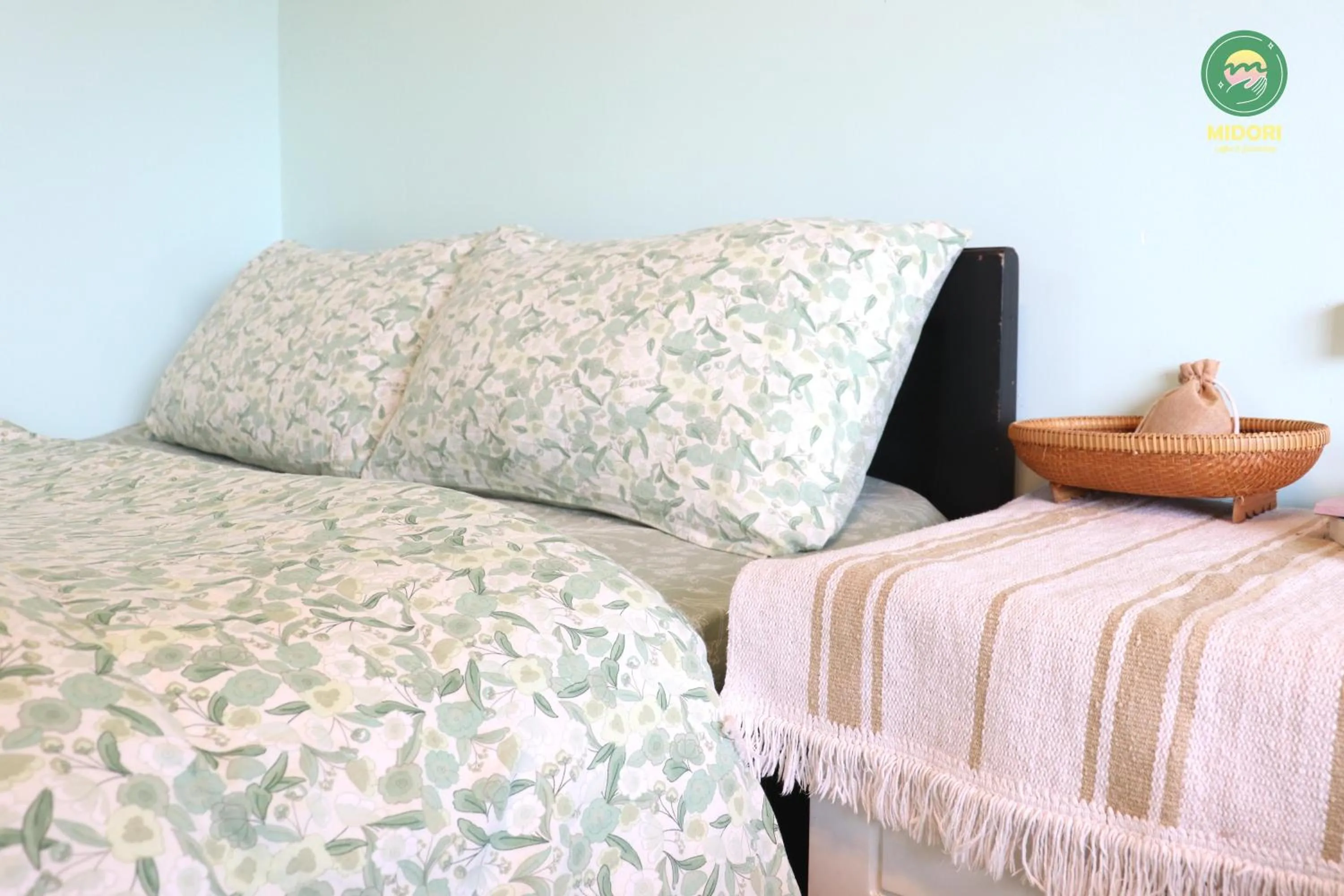 Bed in Midori Heritage Coffee Farm