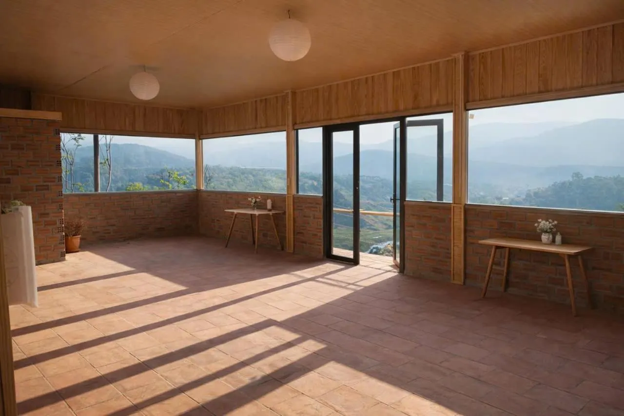 Natural landscape in Midori Heritage Coffee Farm