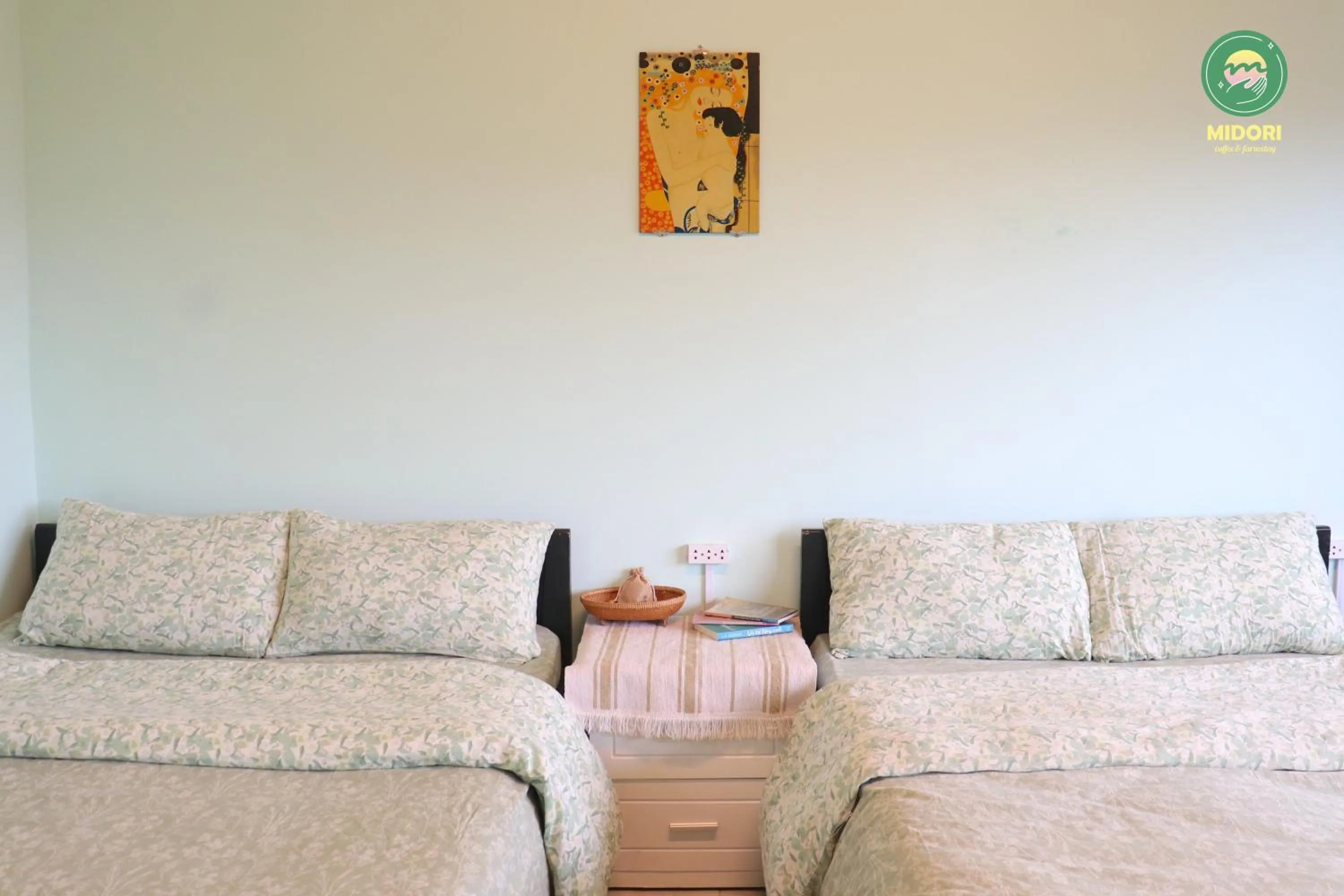 Bed in Midori Heritage Coffee Farm