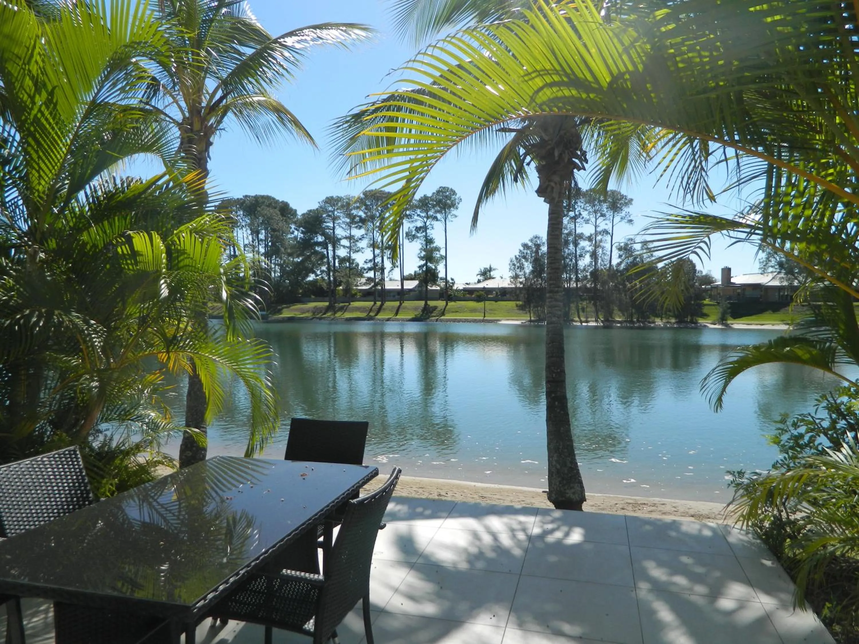 Patio in Isle Of Palms Resort