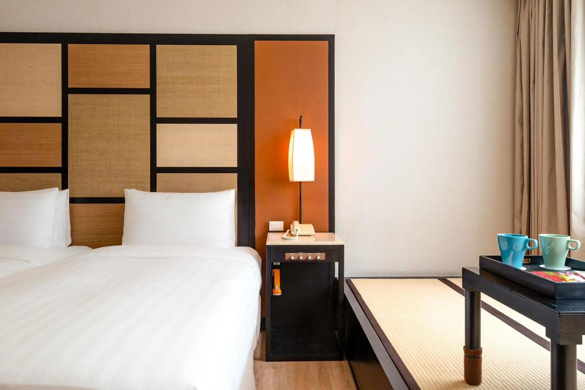 Bed in Beitou Sweet Me Hot Spring Resort