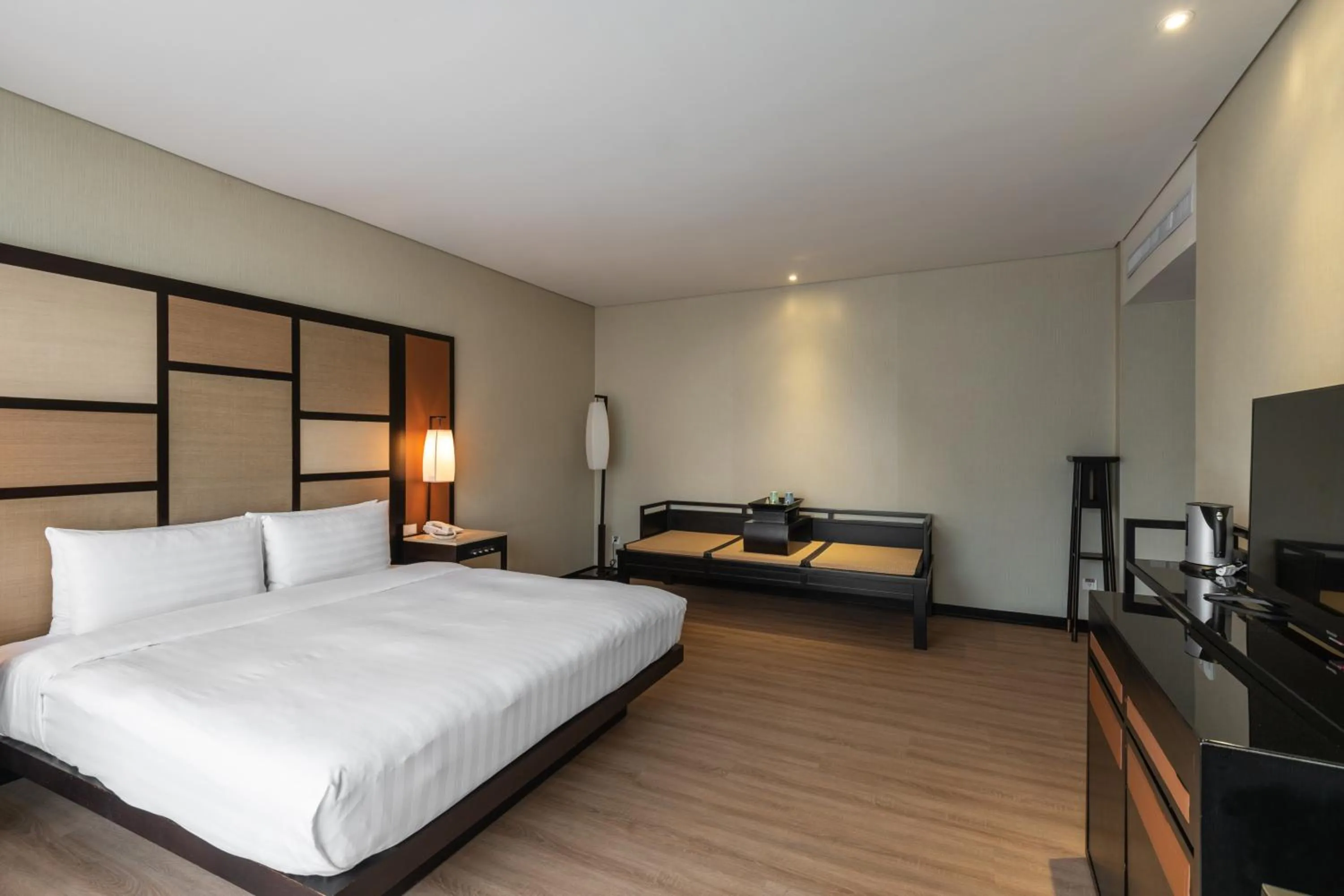 Bed in Beitou Sweet Me Hot Spring Resort