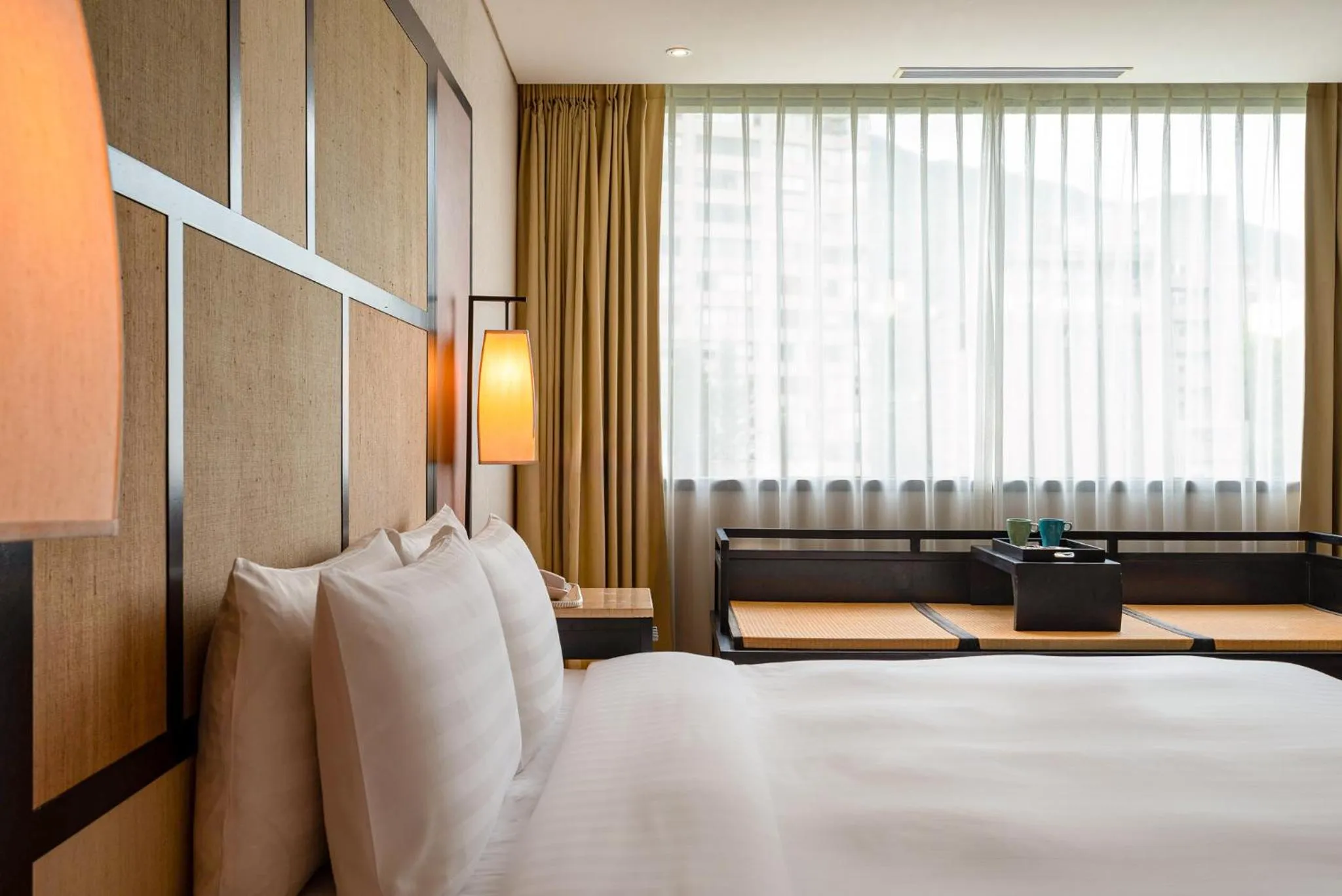 Bed in Beitou Sweet Me Hot Spring Resort