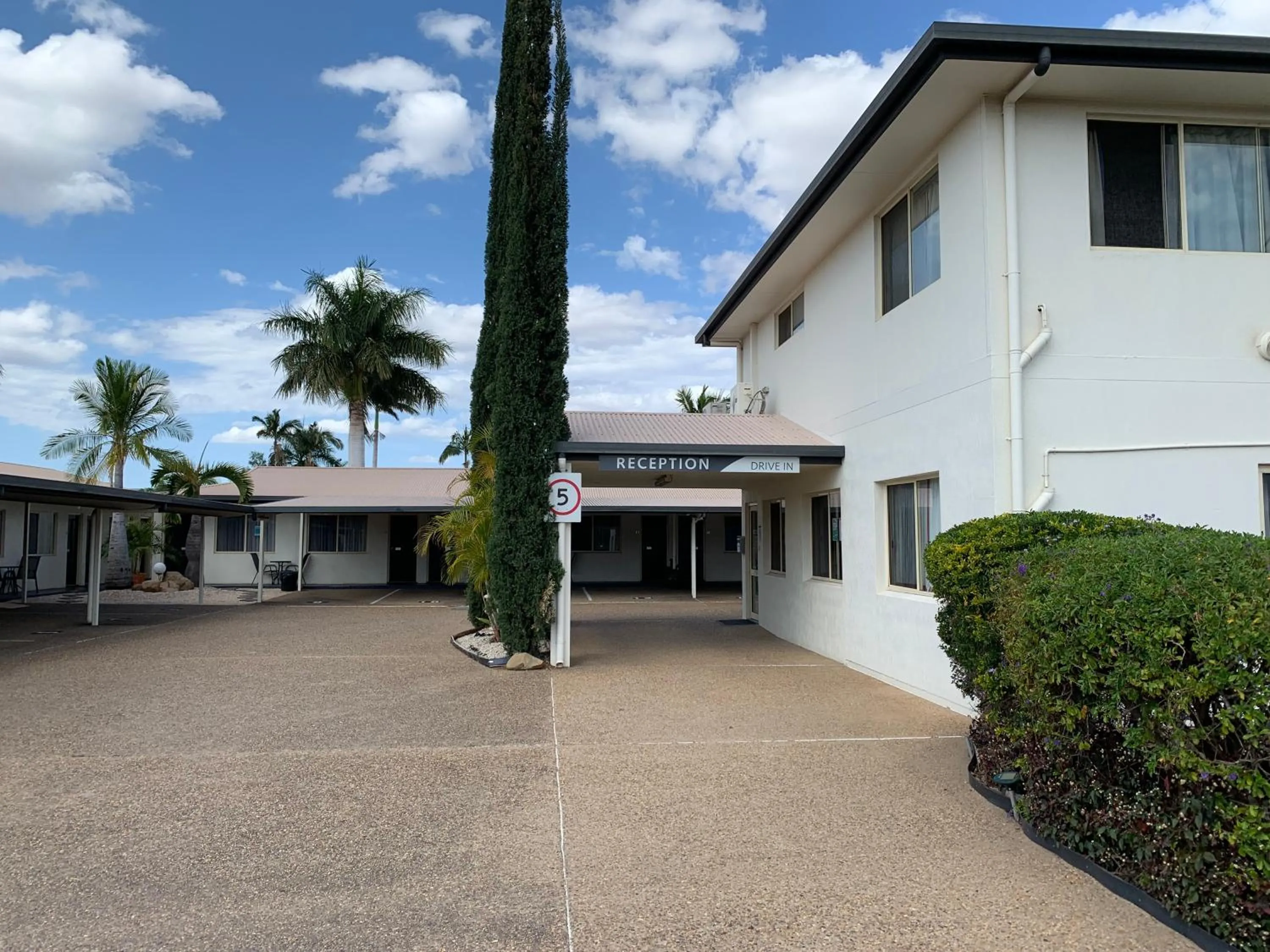 Facade/entrance in Silo Motor Inn Biloela