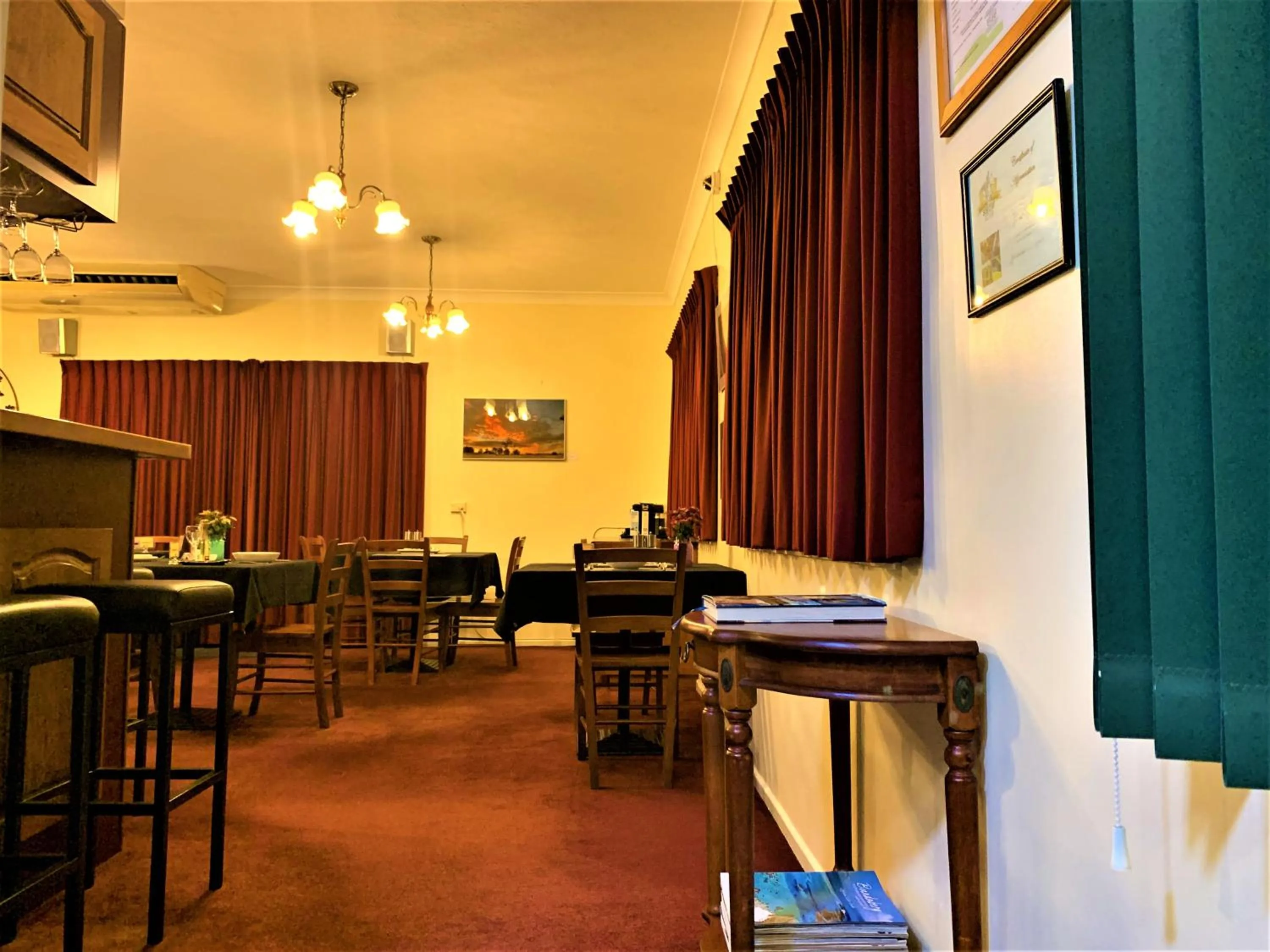 Restaurant/places to eat in Silo Motor Inn Biloela