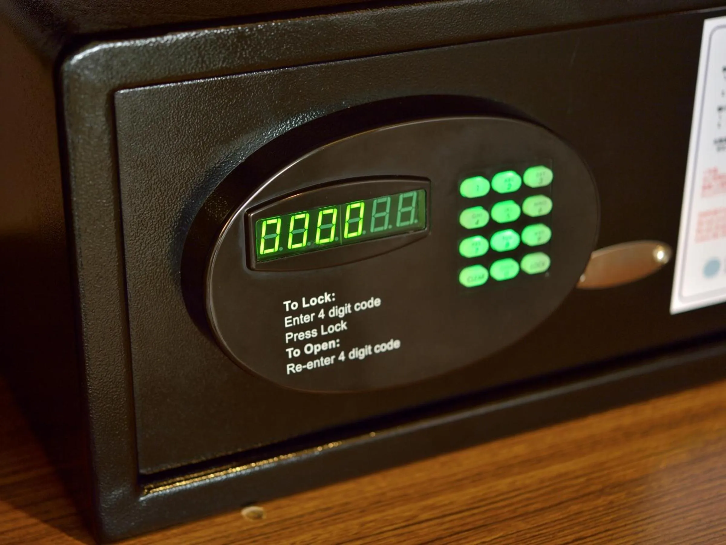 safe in Guam Reef Hotel