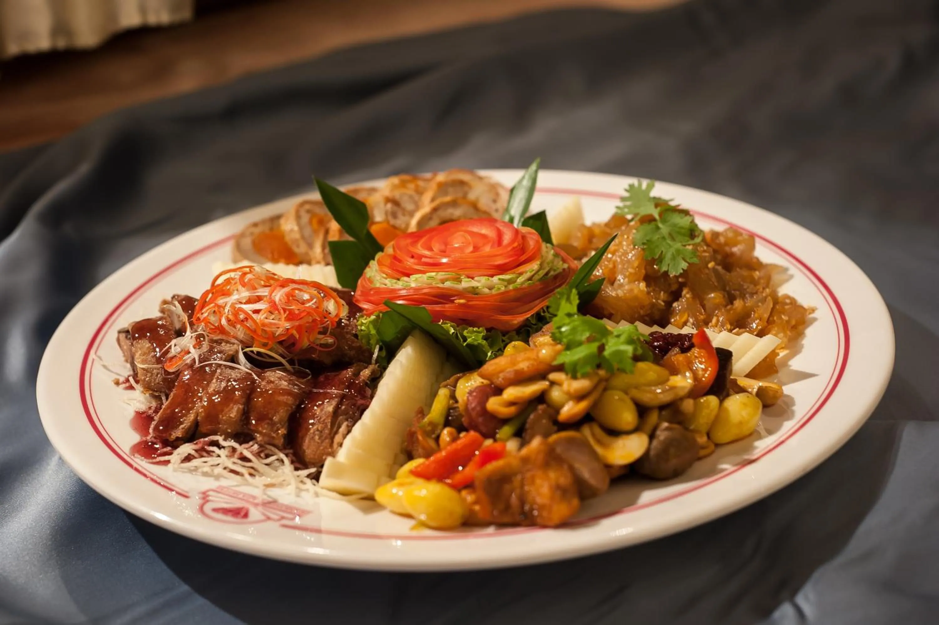 Food close-up in Diamond Plaza Hotel