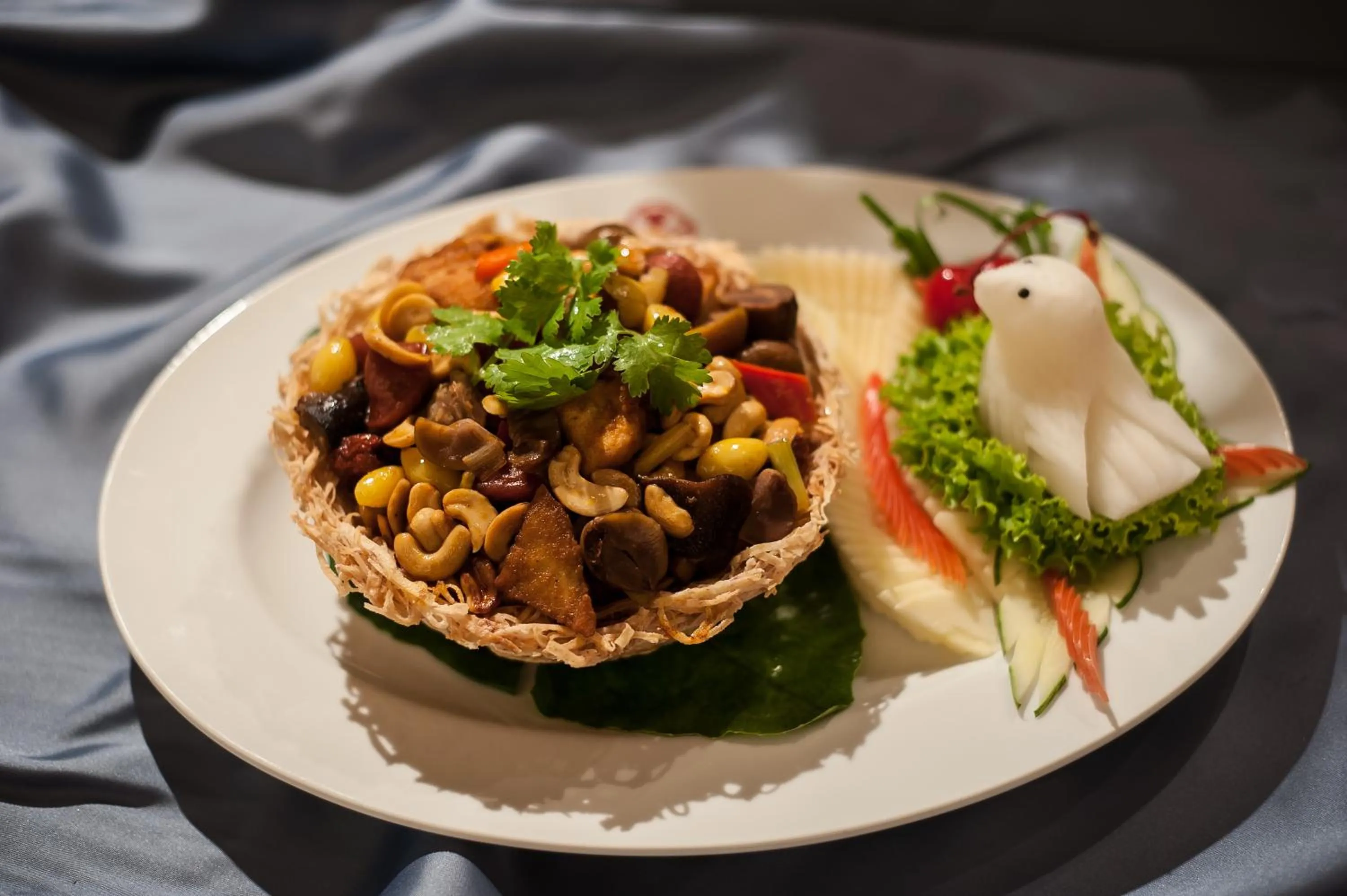 Food close-up in Diamond Plaza Hotel