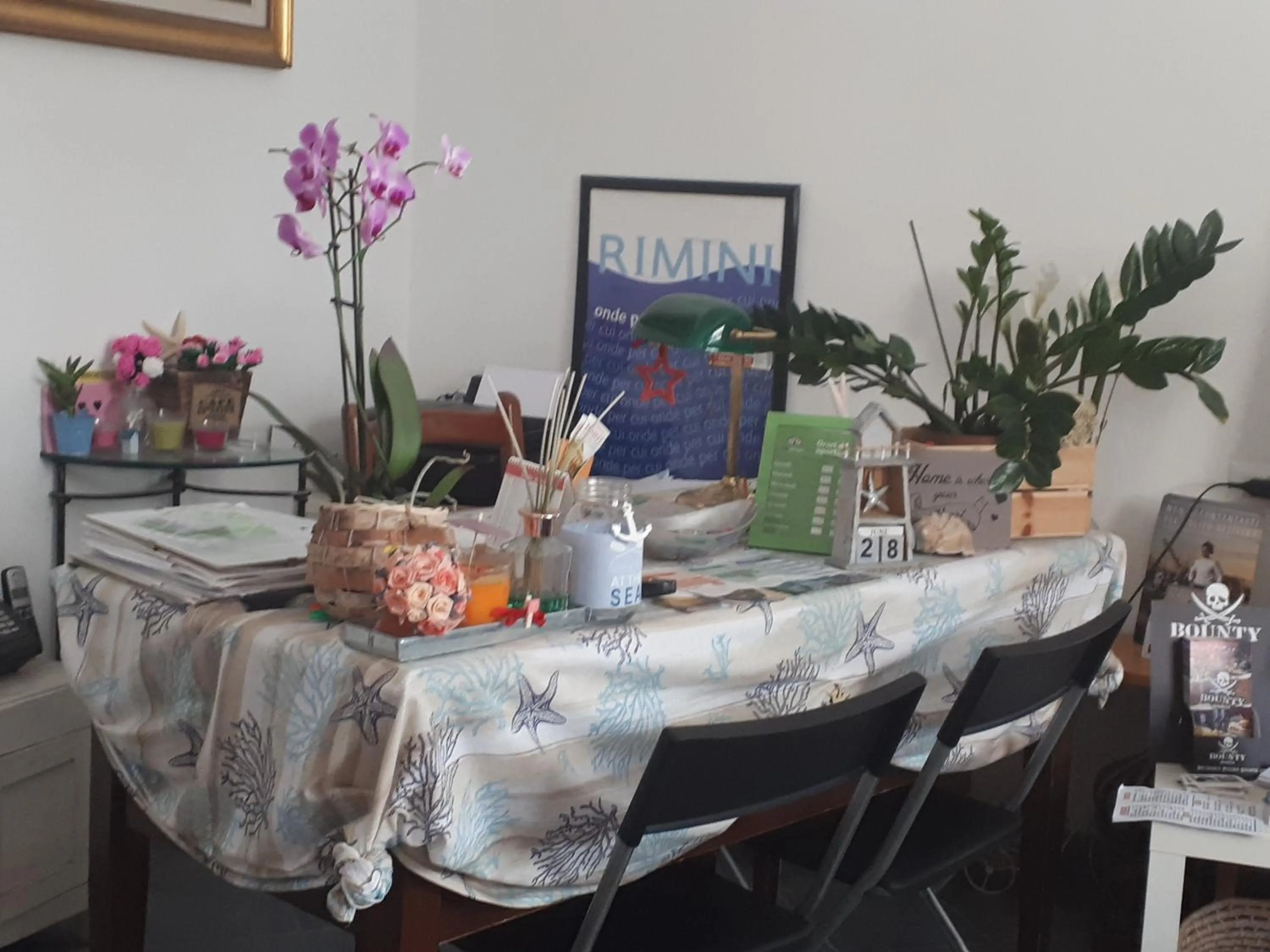 Decorative detail in Residence Désirée