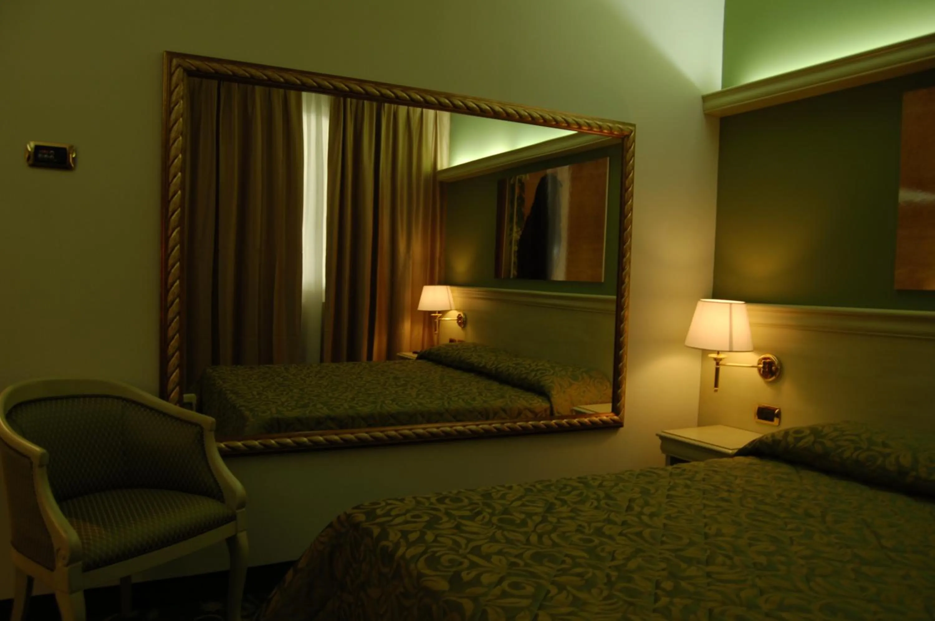 Bed in HM MotelHotel