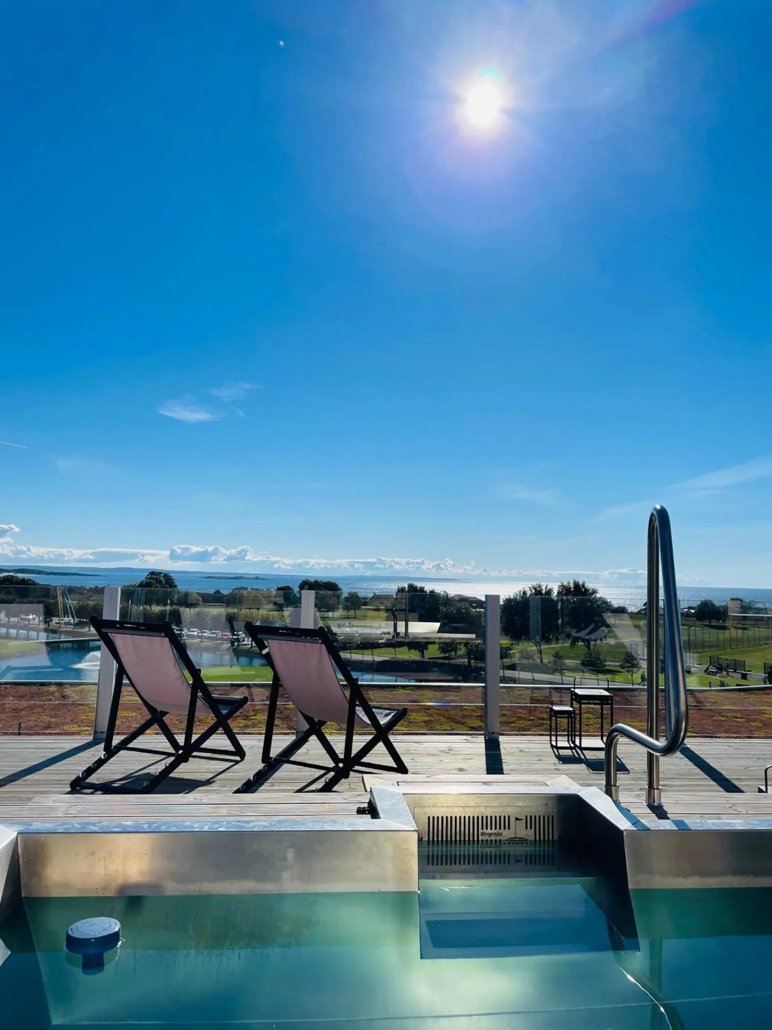 Pool view in Ringenäs Hotell & Konferens