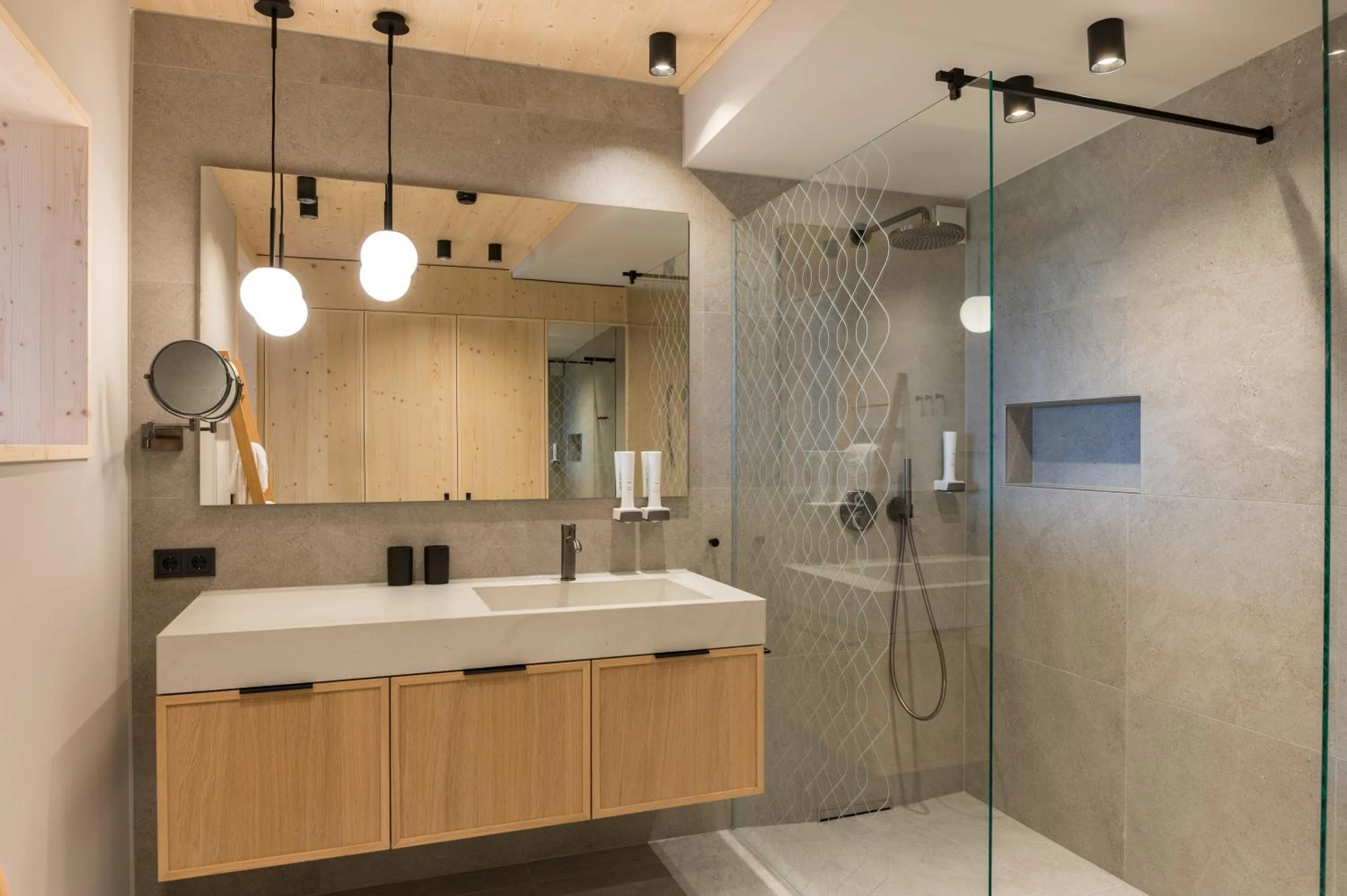 Bathroom in PANORAMA Allgäu Spa Resort