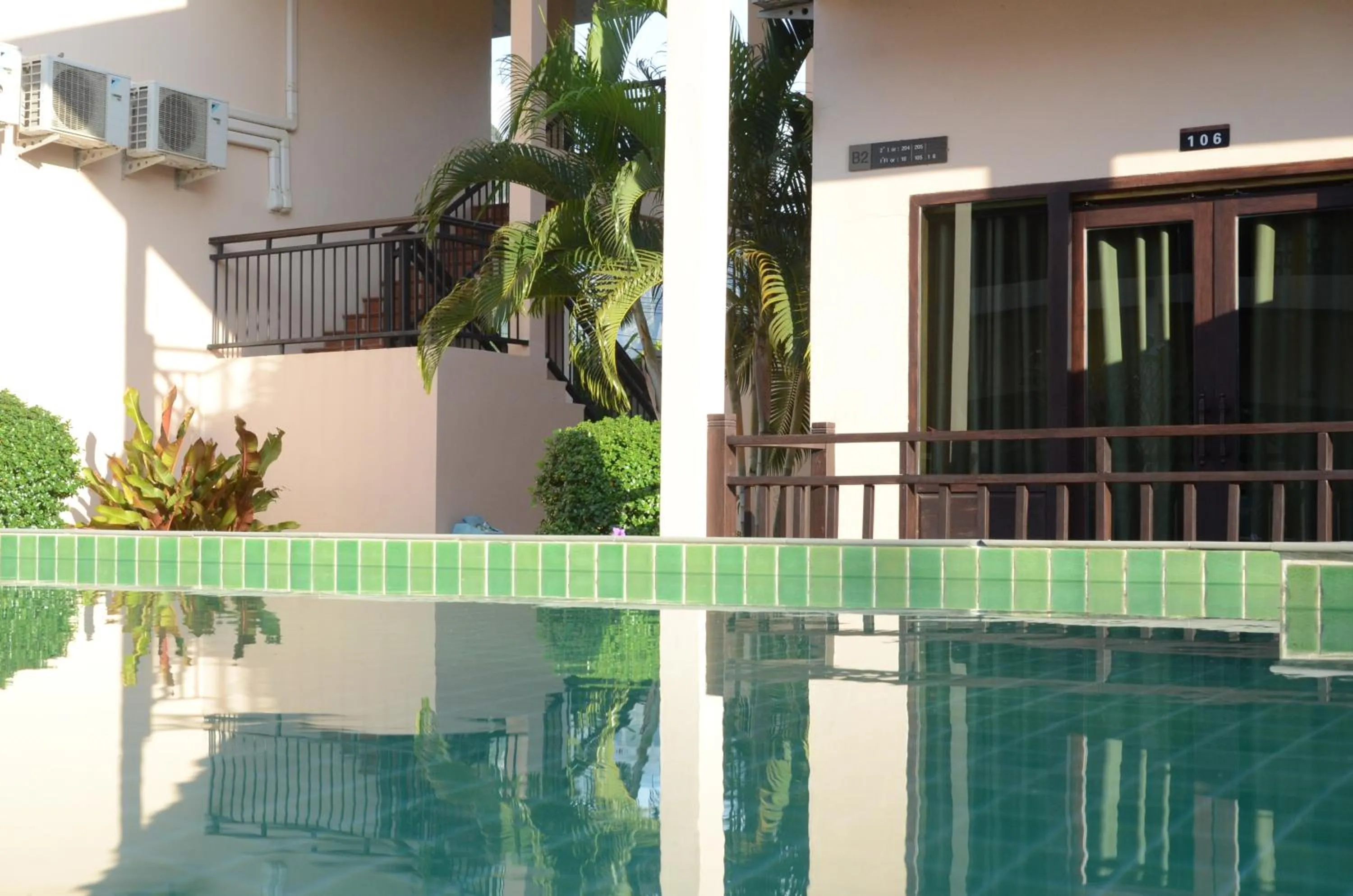 Swimming pool in Saksiri Riverside Boutique Hotel