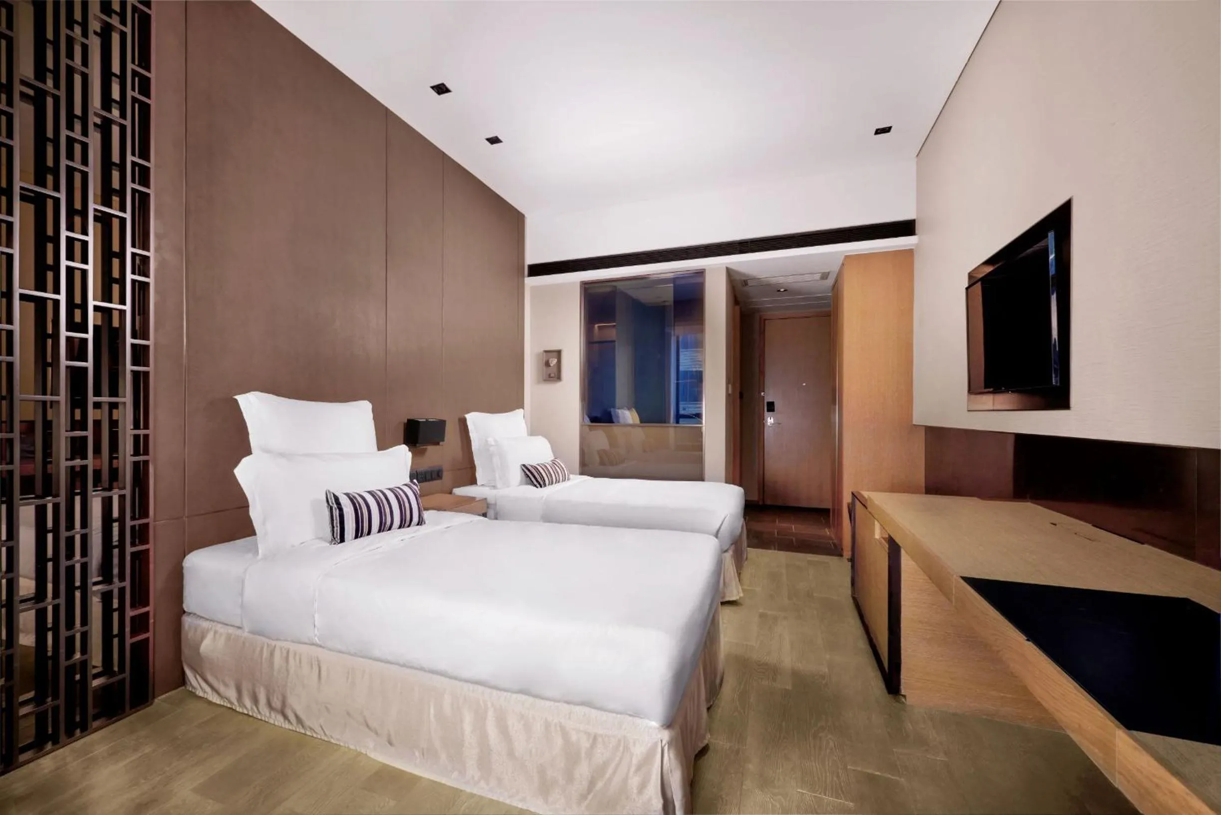 Bed in Nina Hotel Kowloon East