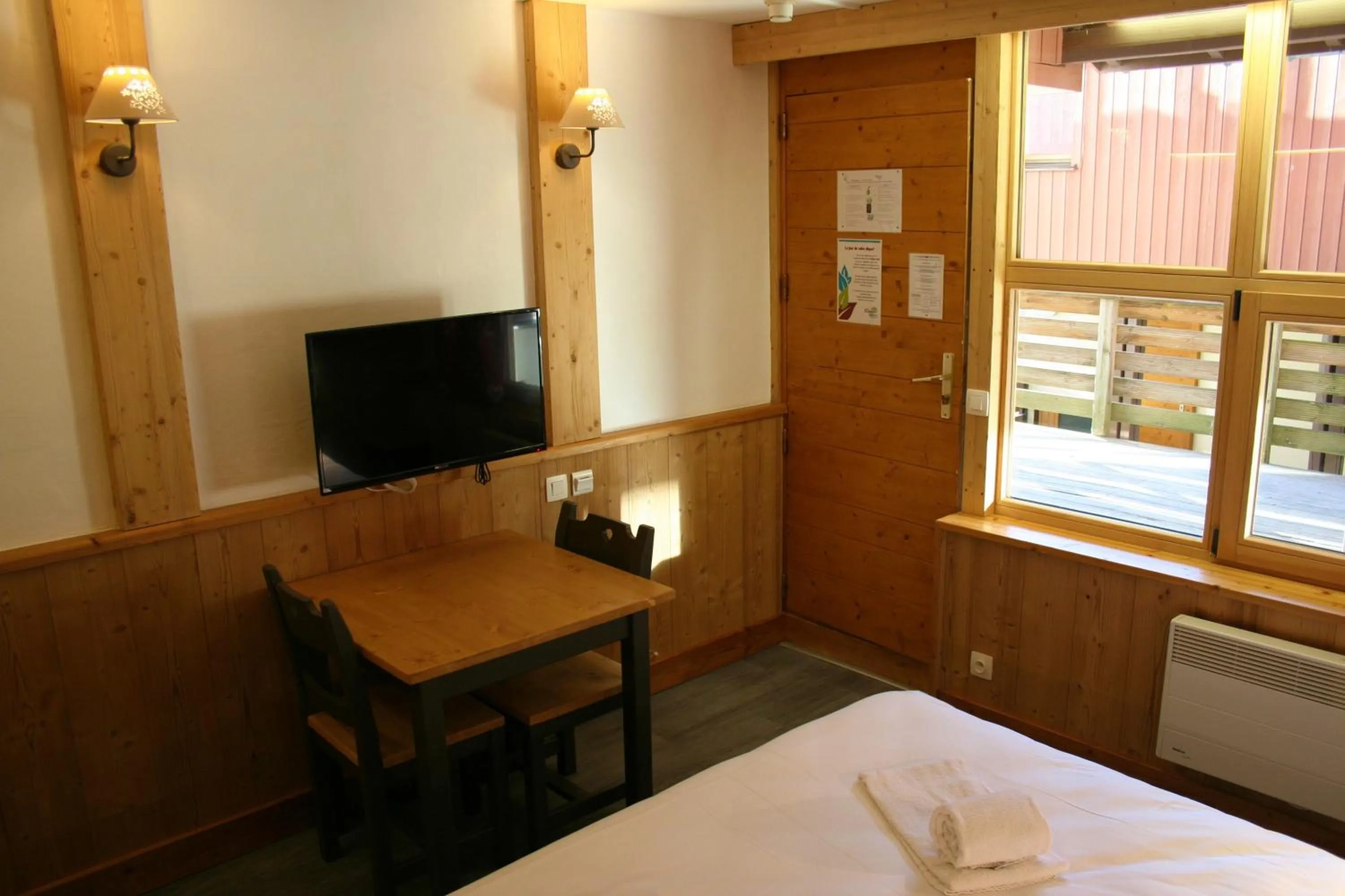 Bed in Village De Vacances Les Flocons Verts