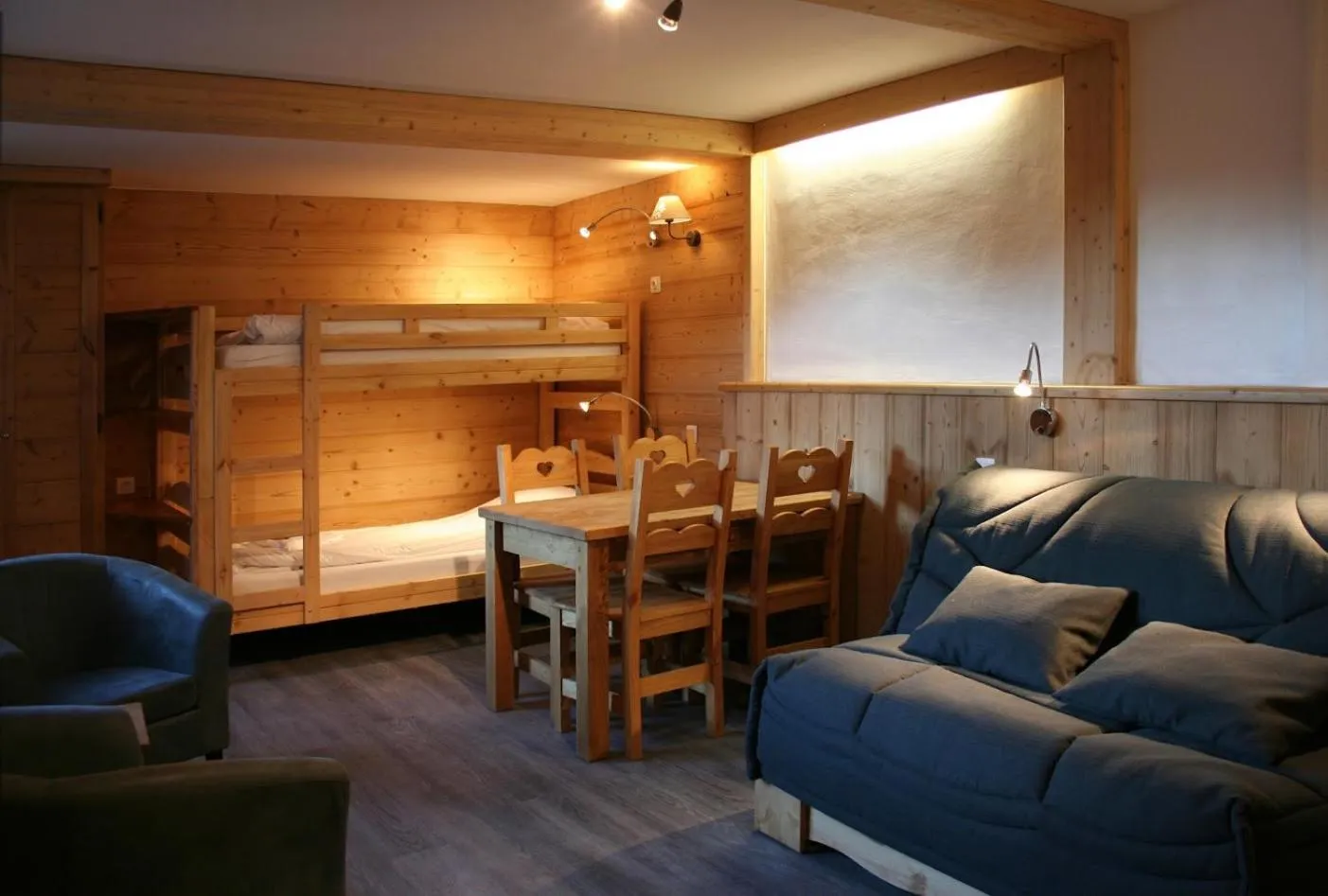 Bed in Village De Vacances Les Flocons Verts