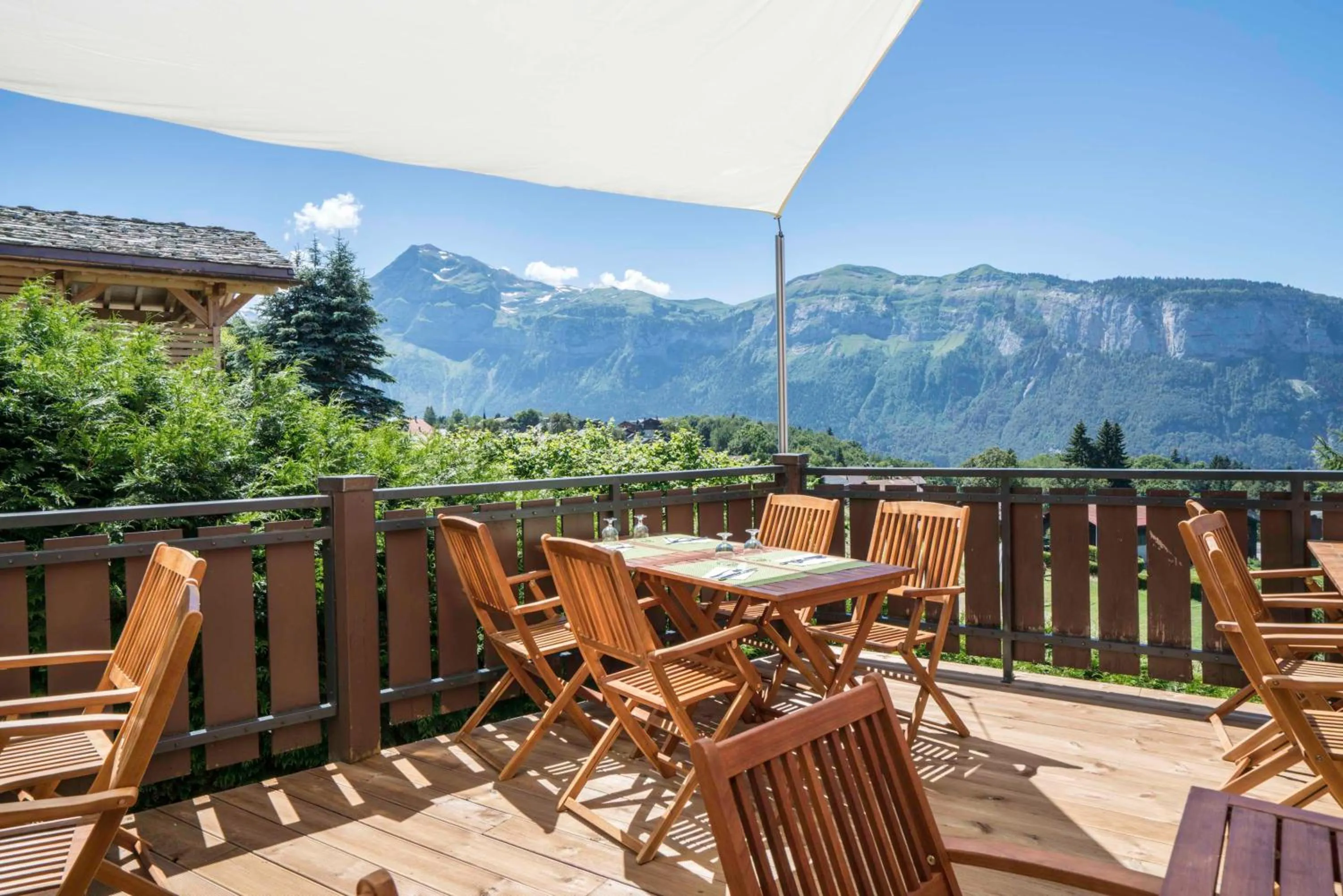 Balcony/Terrace in Village De Vacances Les Flocons Verts